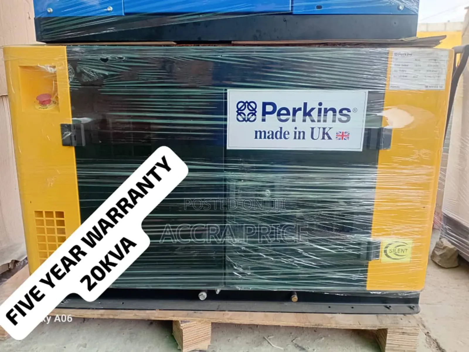 Oil and Diesel Power 20kva Diesel Perkins Generator 18kw Uk