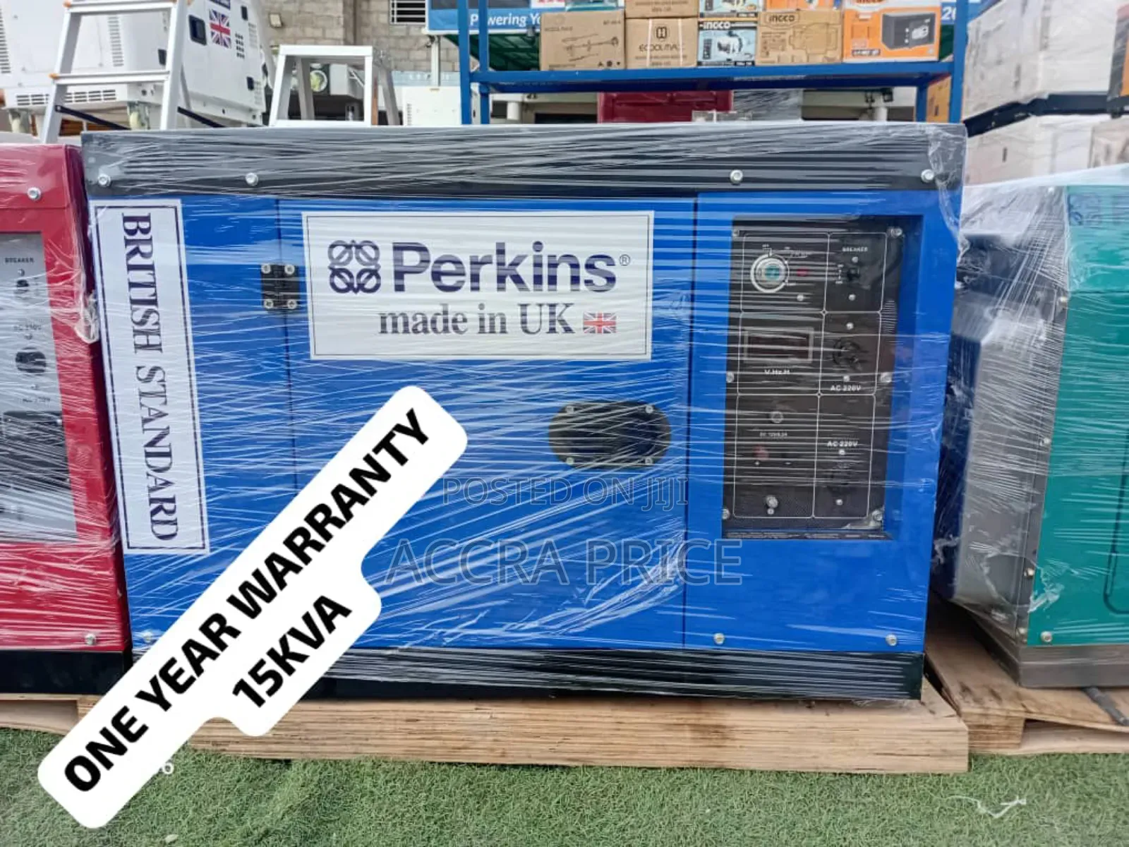 Oil and Diesel Power 15kva Diesel Perkins Generator 13kw Uk