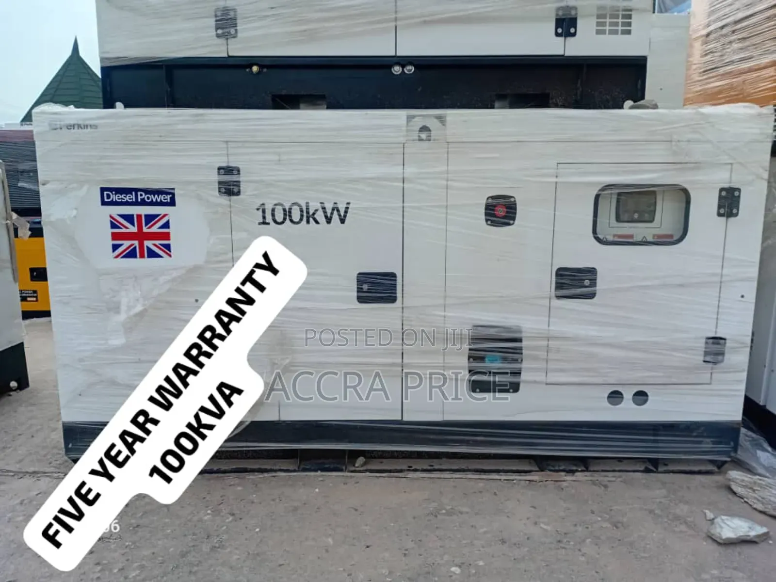 Oil and Diesel Power 100kva Diesel Perkins Generator 100kw