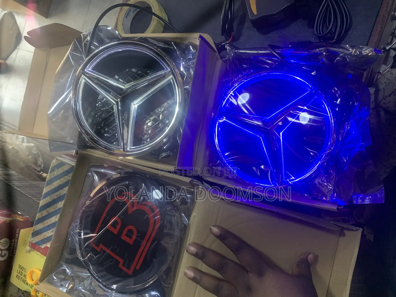 All Kinds Of Benz Logo With Light