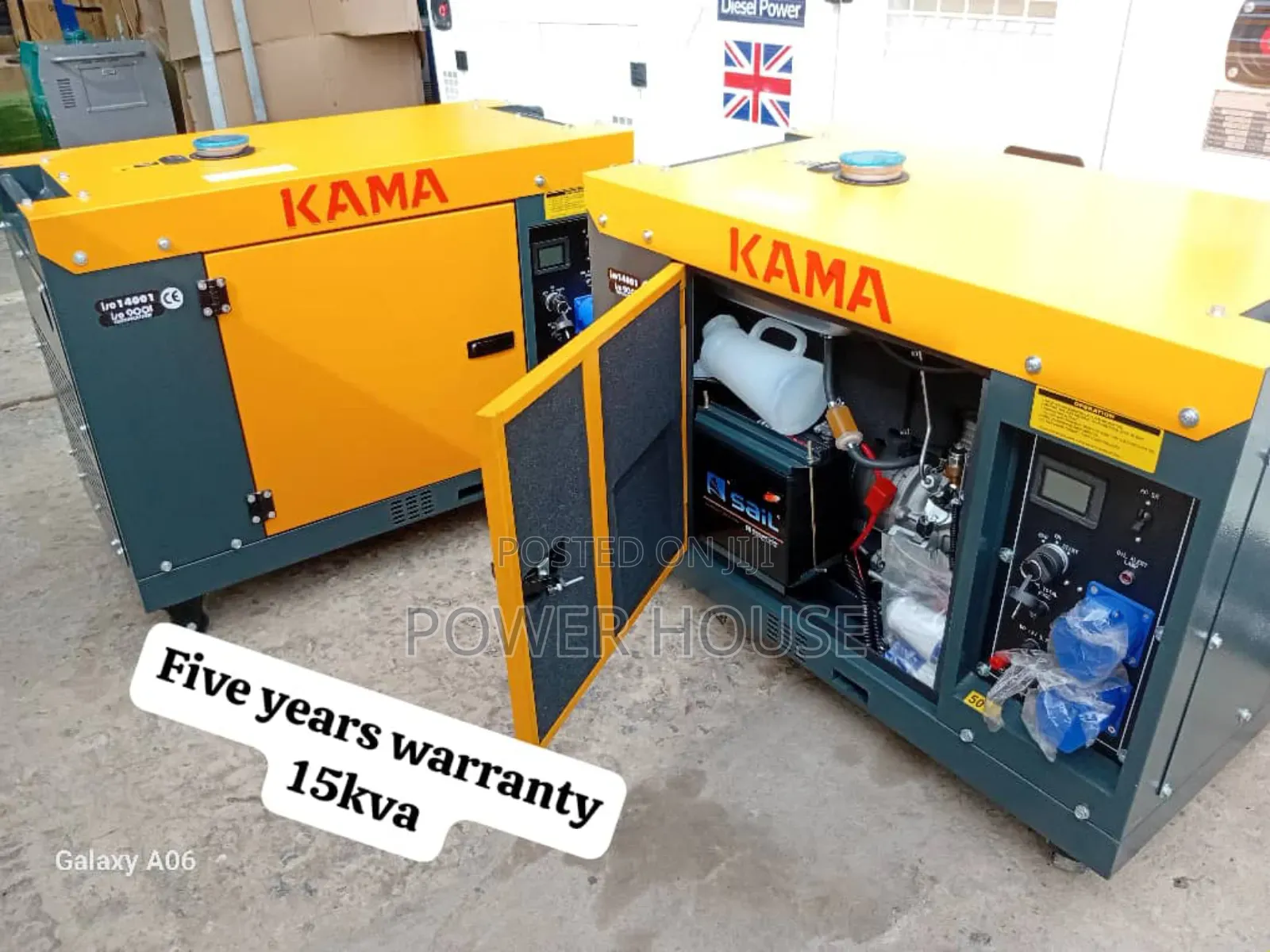 Energy Tool 16500watts 15kva Kama Generator