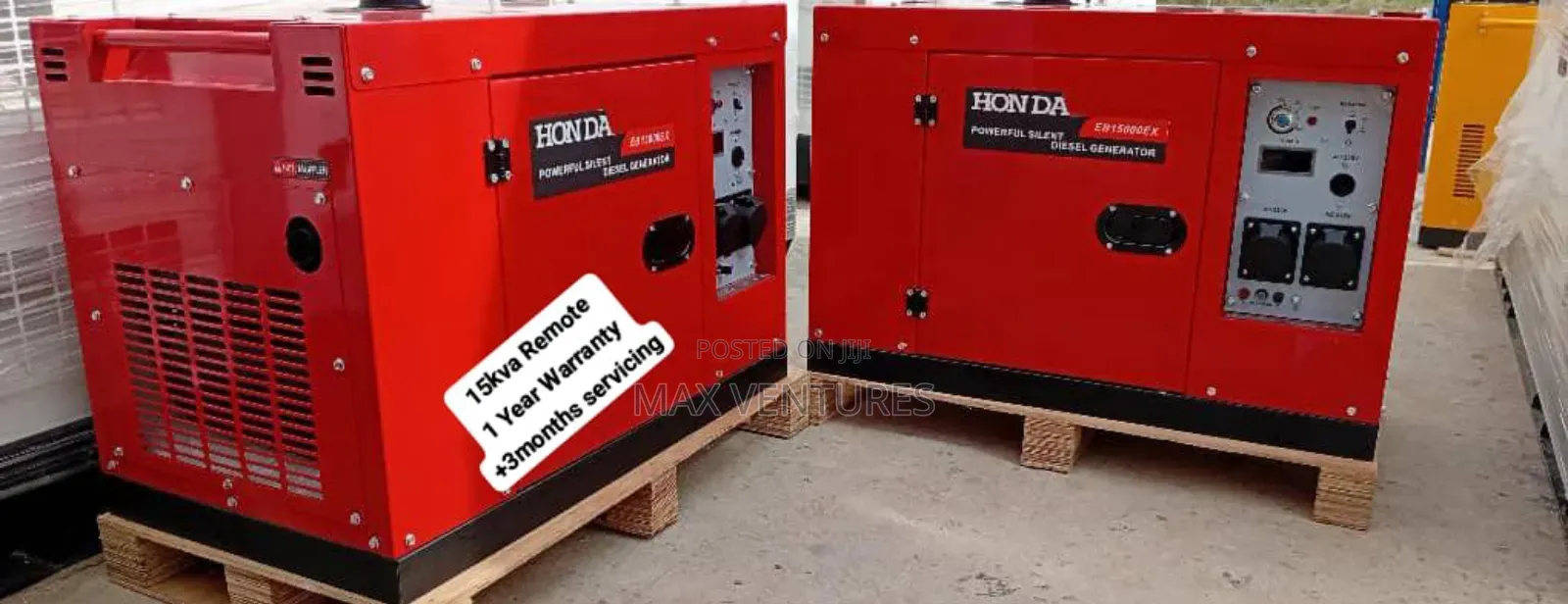 Honda 15kva Diesel Nova Energy Generation.