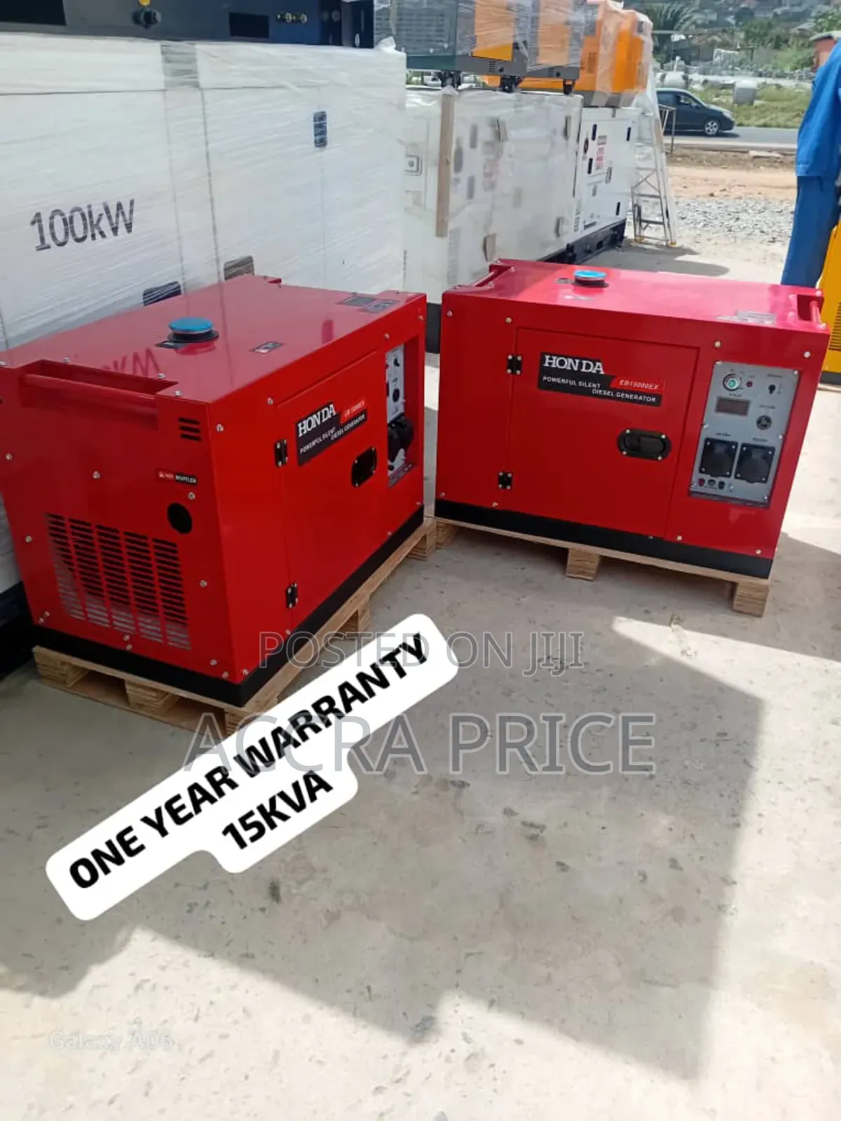 Air Cooled 15kva Honda Diesel Generator 15kva Diesel Gen