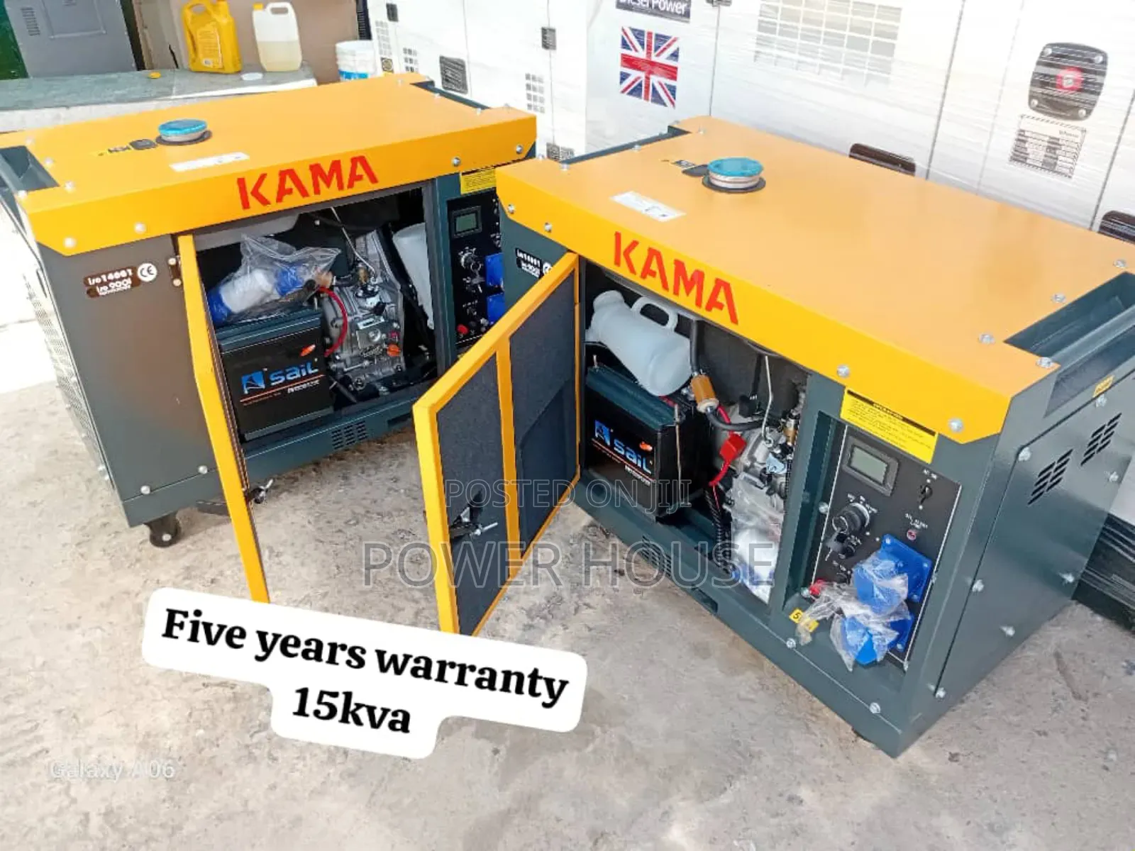 Low Emission Power Generation 16500watts Diesel Generator
