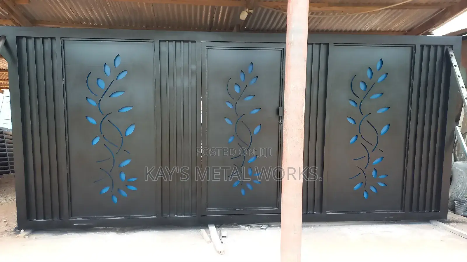 Modern Designer Metal Sliding Gate | Custom Steel Gate