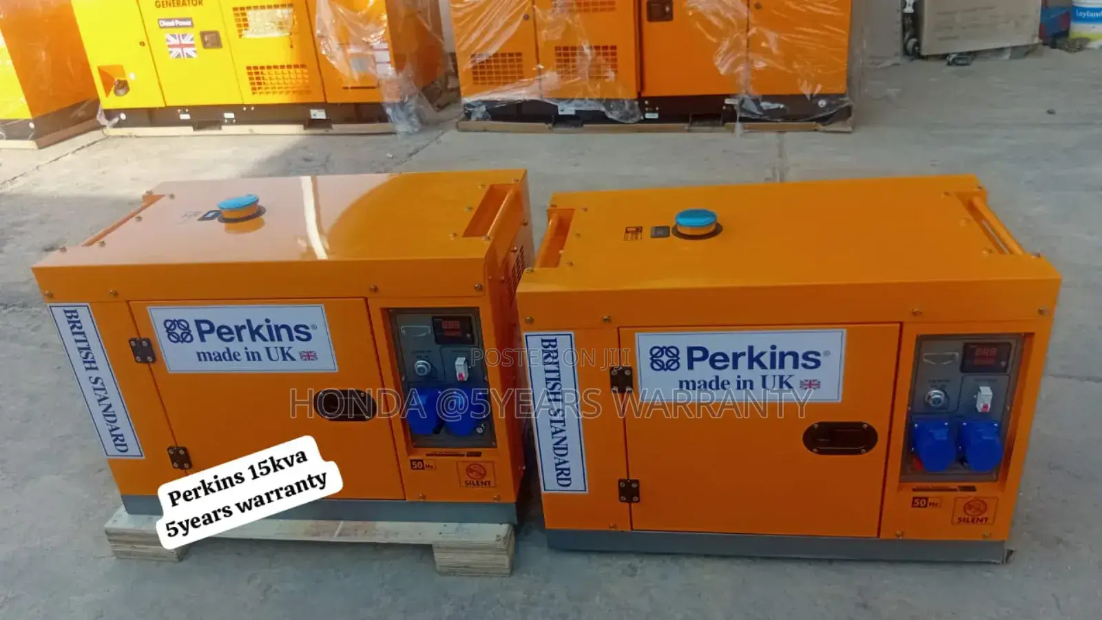 Stay Charged Up Perkins 15kva 16500watt Generator 15kva