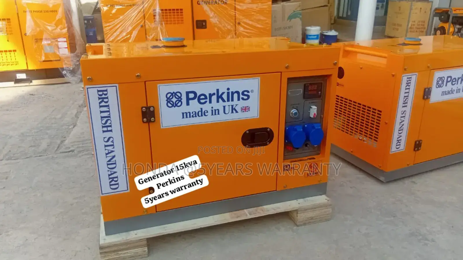 Pure Energy Flows Perkins 15kva 16500watt Generator 15kva