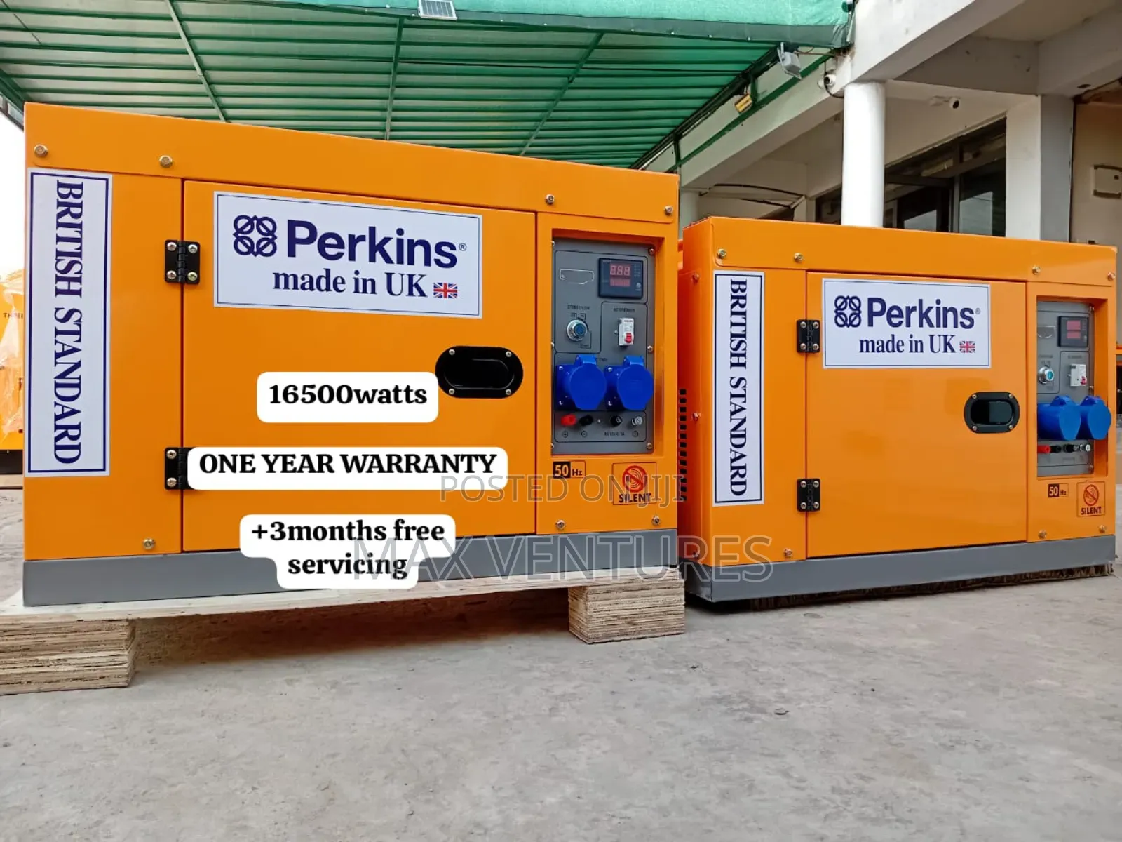 Perkins 15kva Diesel Reliable Industrial Generator