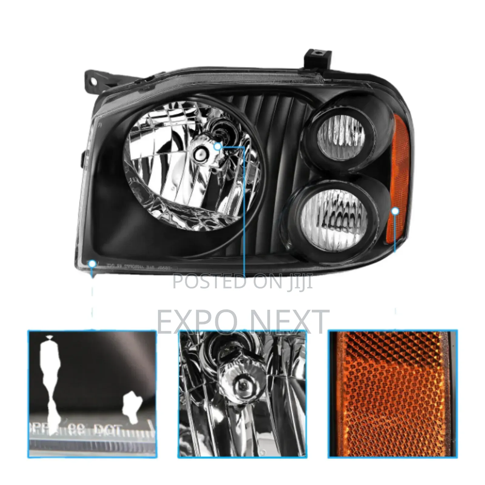 Depo Head Light For Nissan Frontier 2001-2004