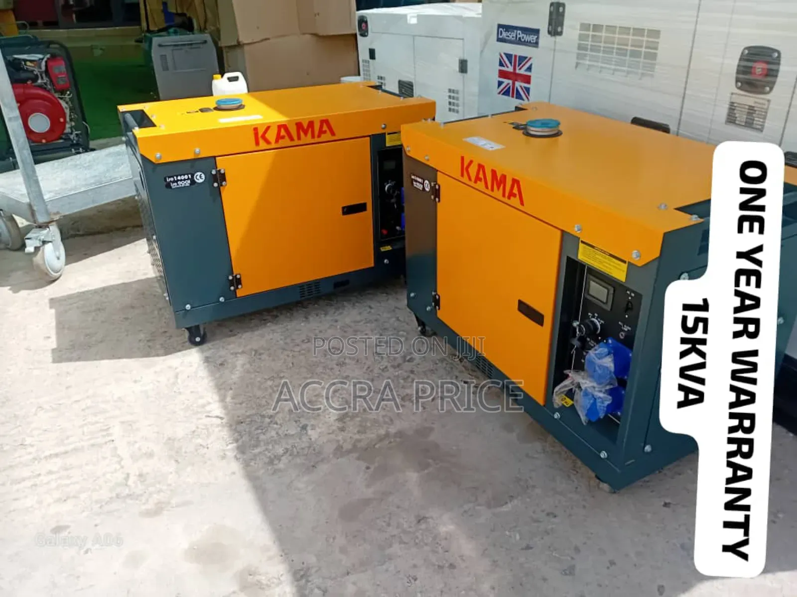Top Choice 15kva Perkins Silent 15kw Genset 15kva Kama