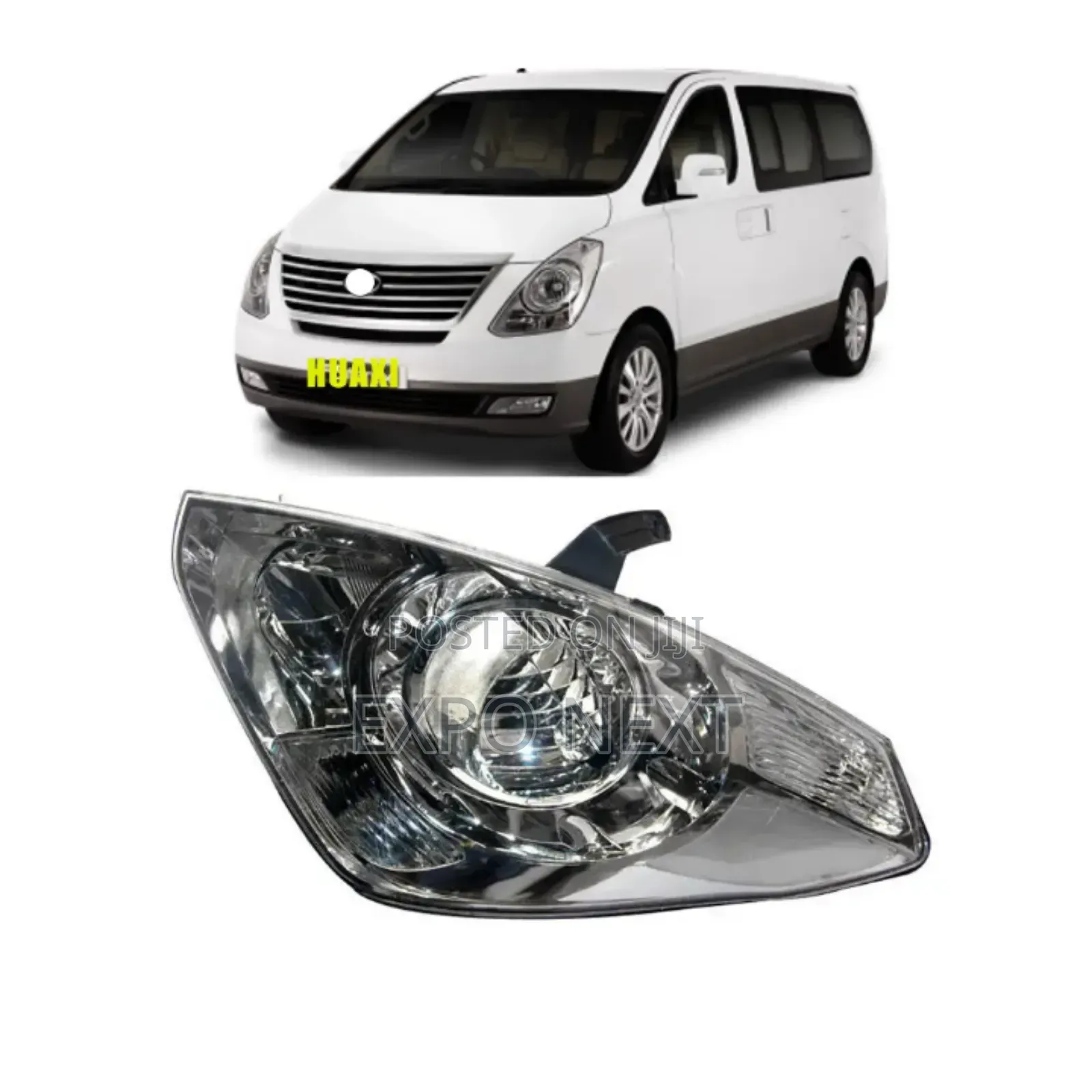 Headlight for the Hyundai H1