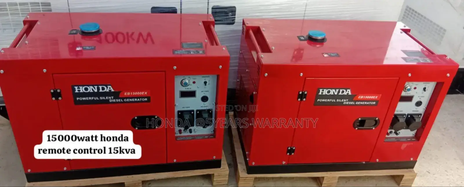 Radiate Electric Power Honda 15kva 15000watt Remote Start