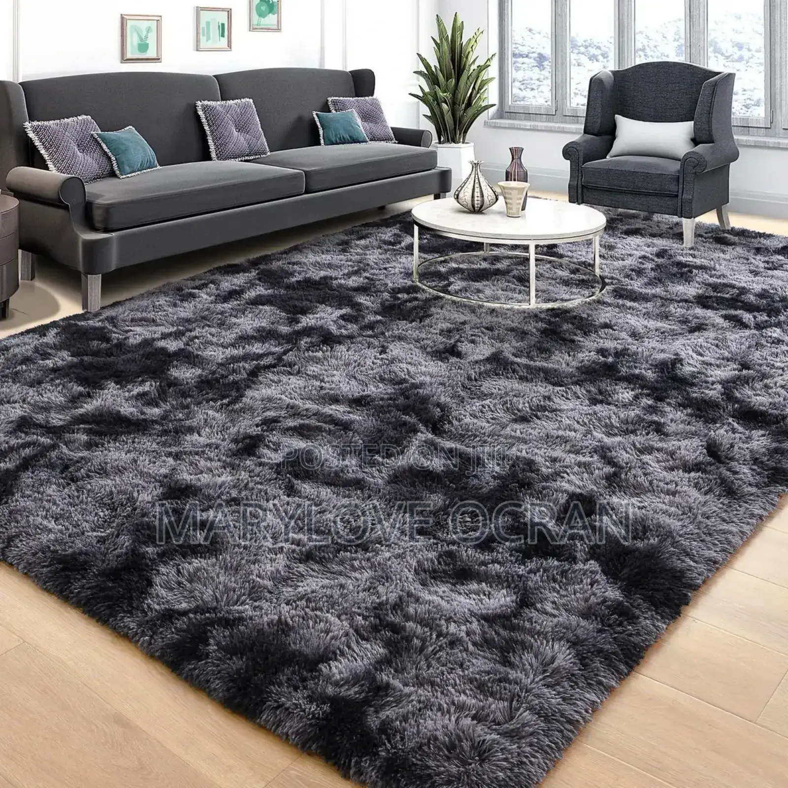 Classic Fluffy Carpets (160x230cm)