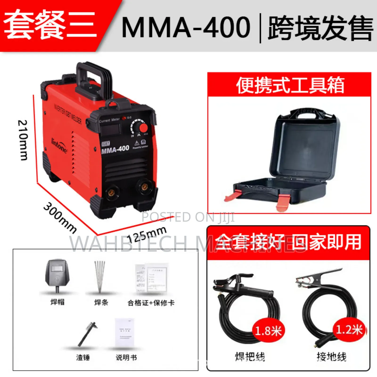 Welding Machine 400a With Tools Box