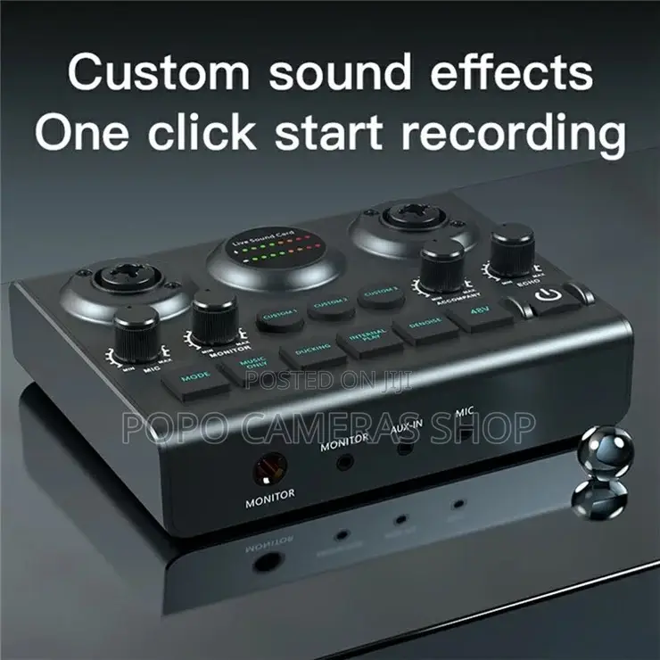 F10 Live Sound Card