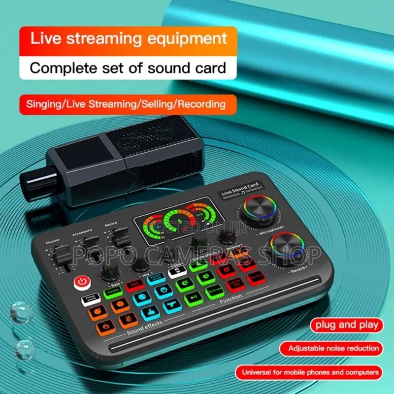 F999 Live Sound Card at 390 Cedis