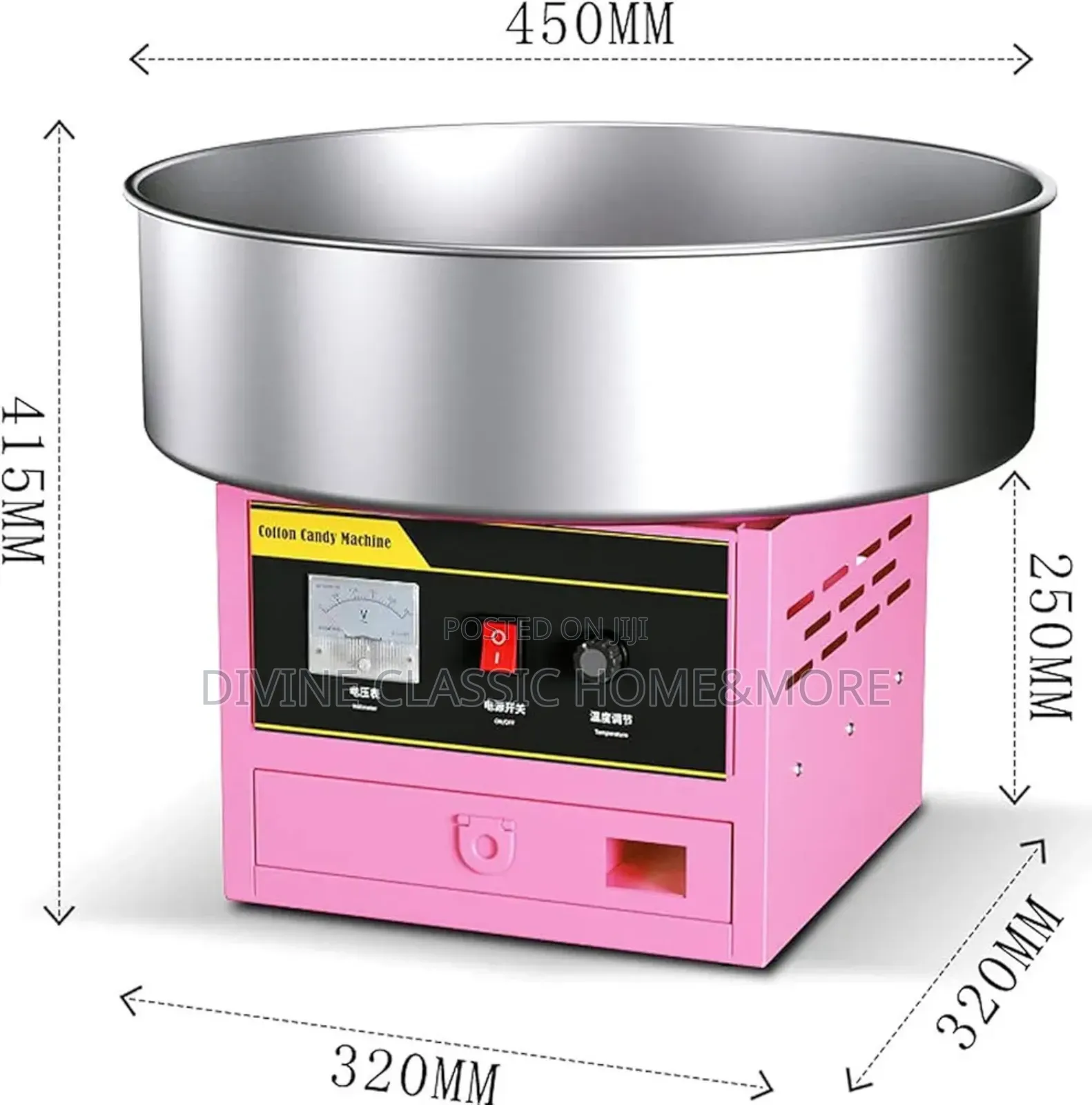 Commercial Cotton Candy Machine (Large Size)