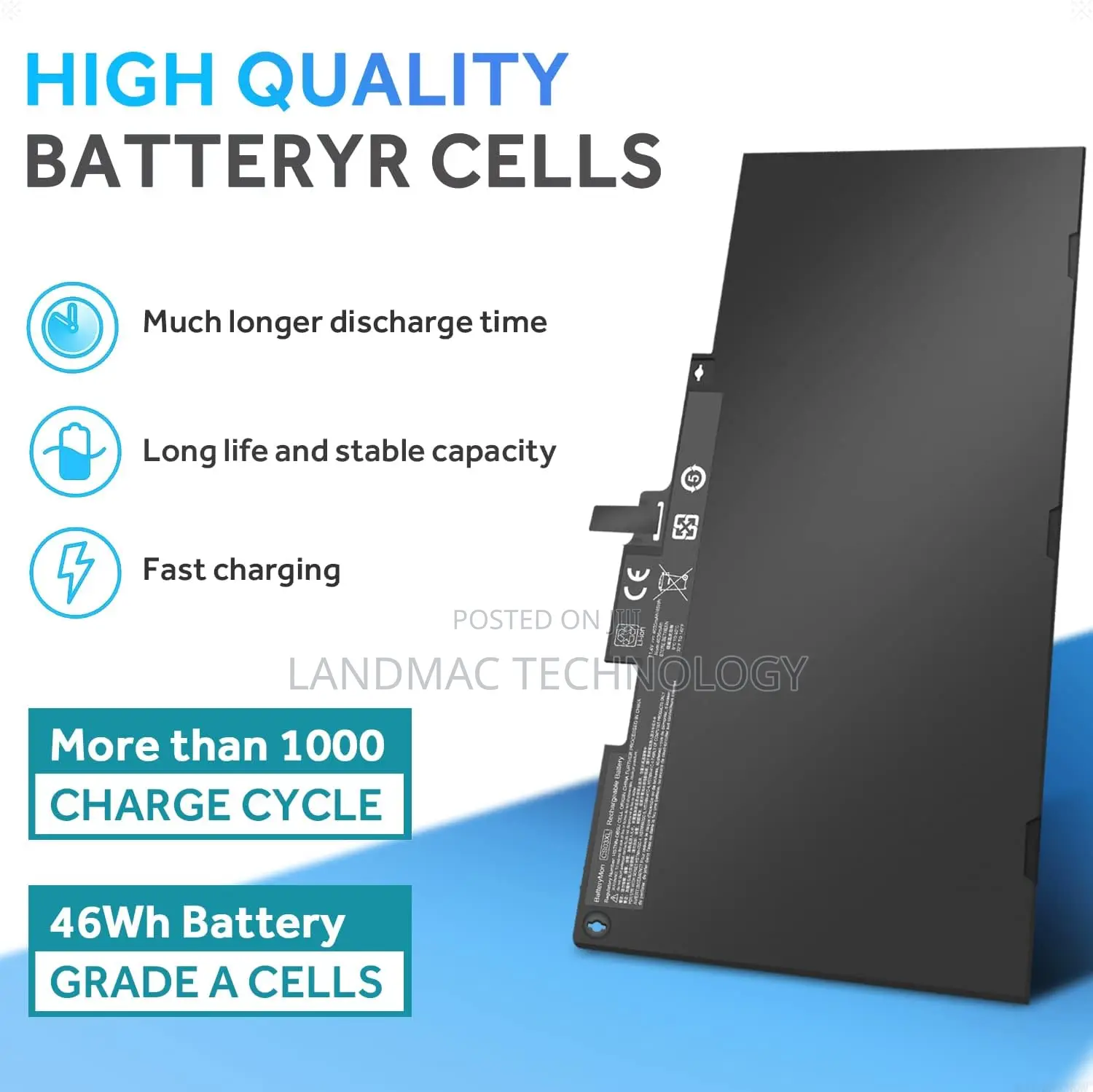 Cs03xl Battery for Hp Elitebook 745 755 840 848 850 G3 G4