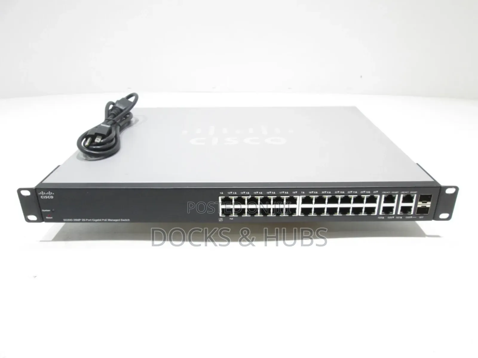 Cisco Sg300-28mp 28-Port Gigabit Poe Managed Switch