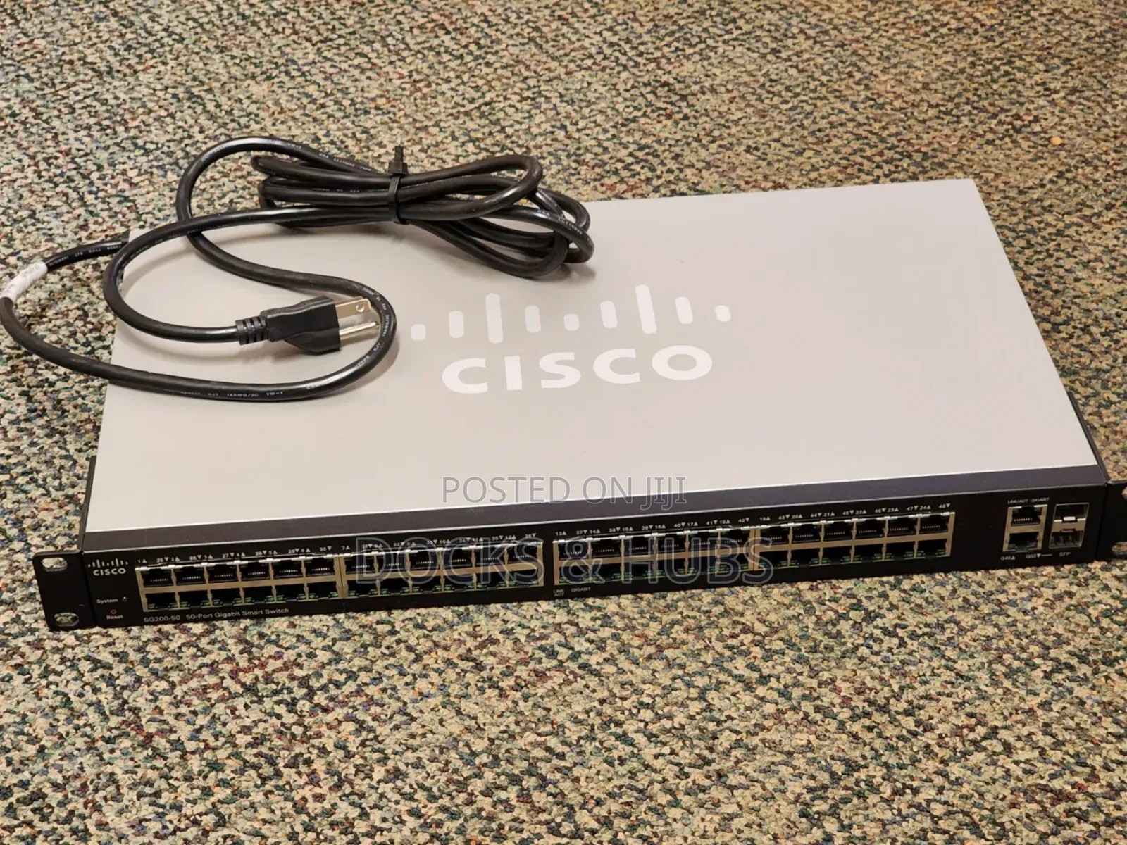 Cisco Sg200-50fp 50 Port Gigabit Smart Ethernet Switch
