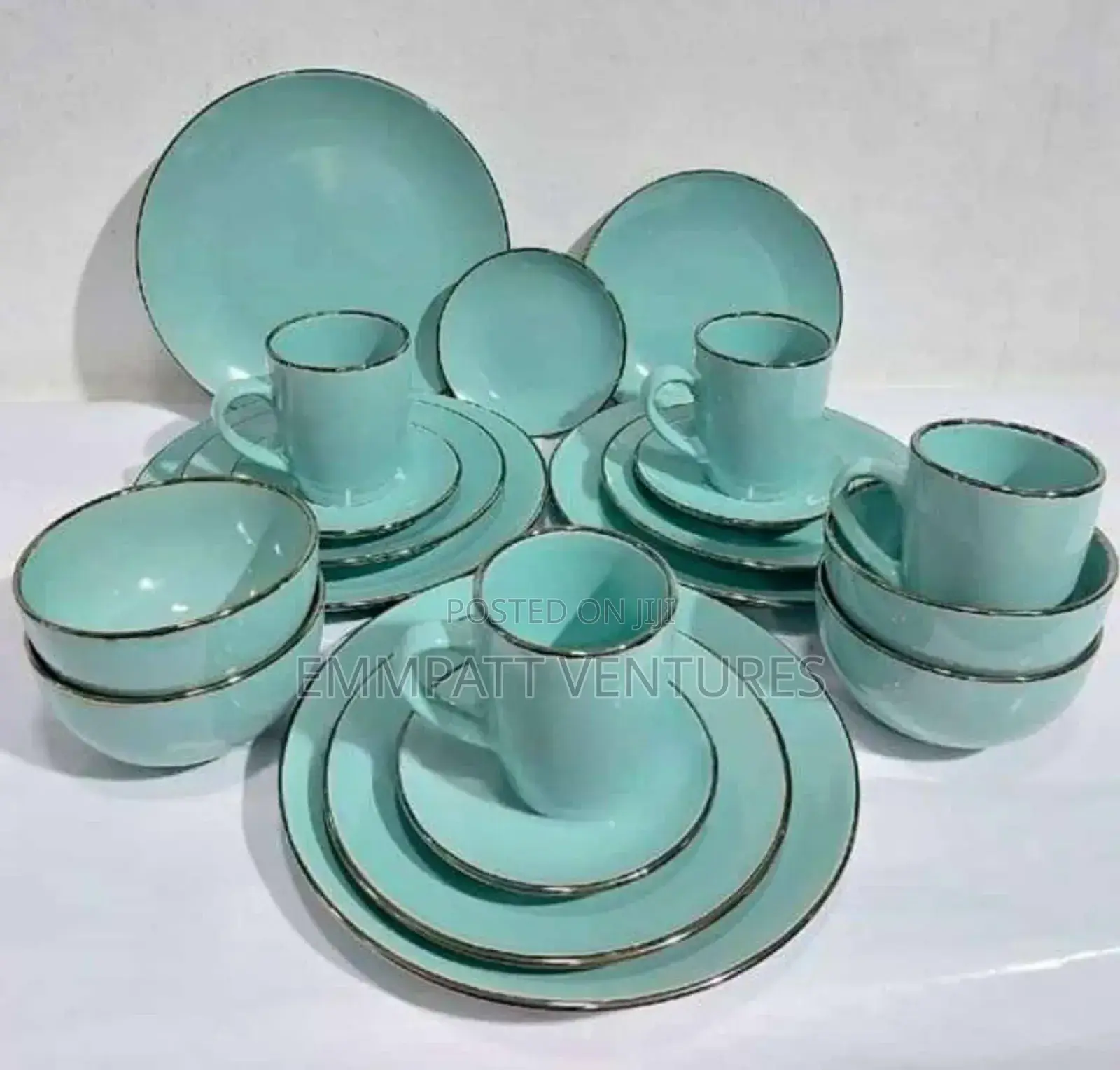 Light Green Dining Set 20 PCS