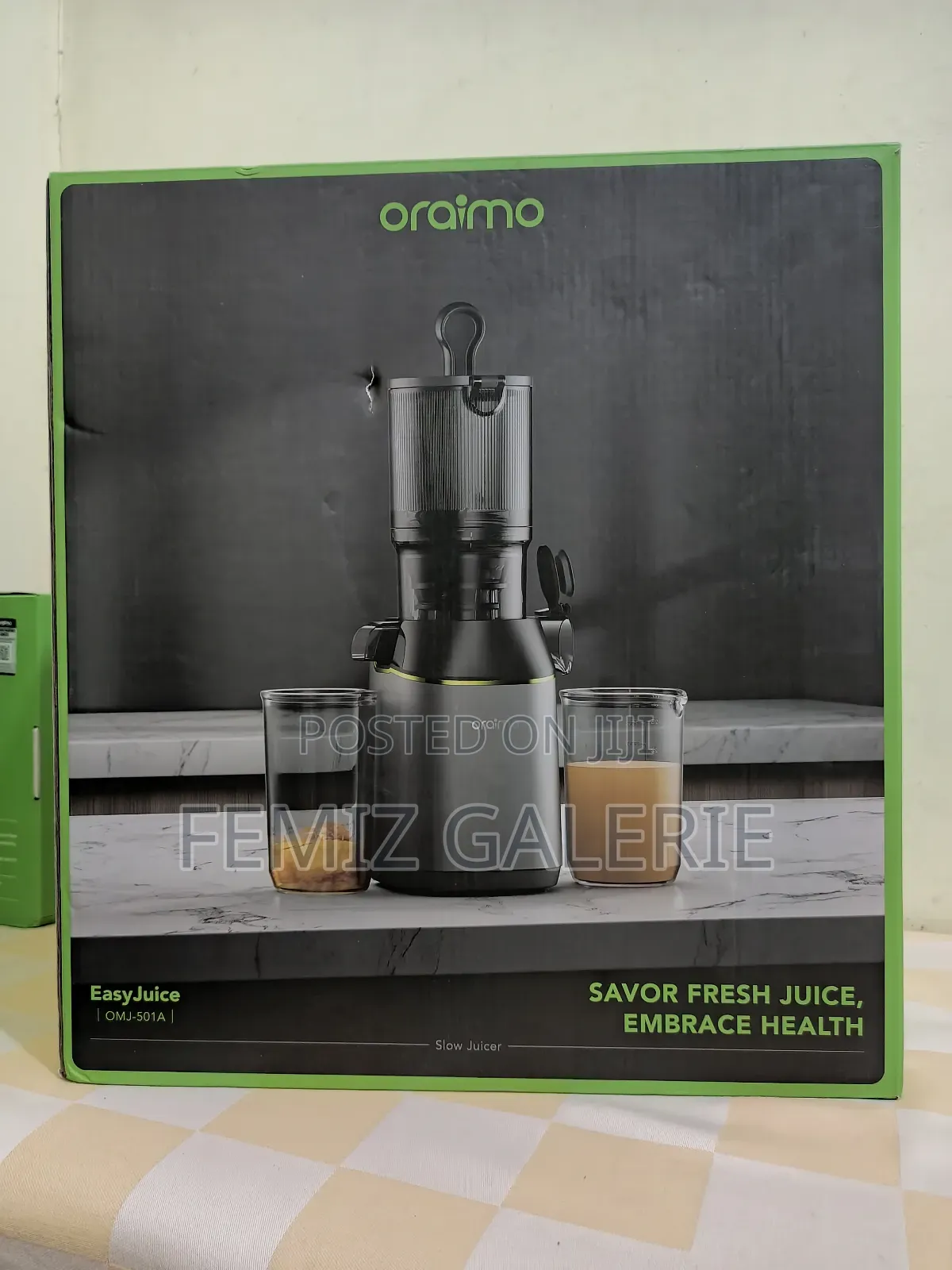 Oraimo Easyjuice 108mm Diameter 800ml Slow Juicer