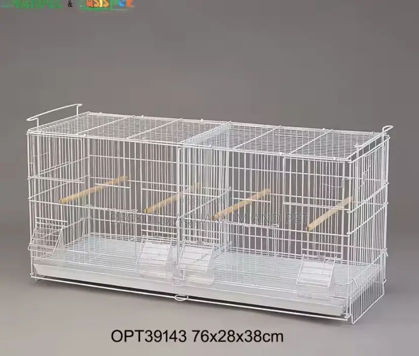 2 in 1 Heavy Spacious Bird Cages for Parrot