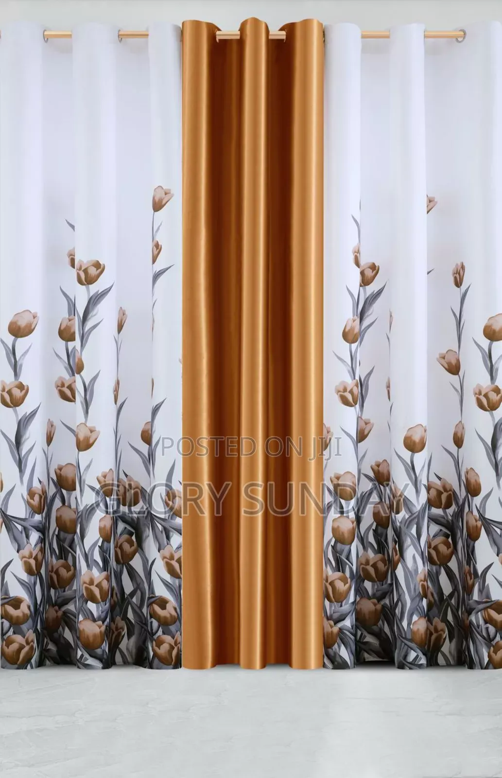 3in1 Blackout Cotton Curtains.