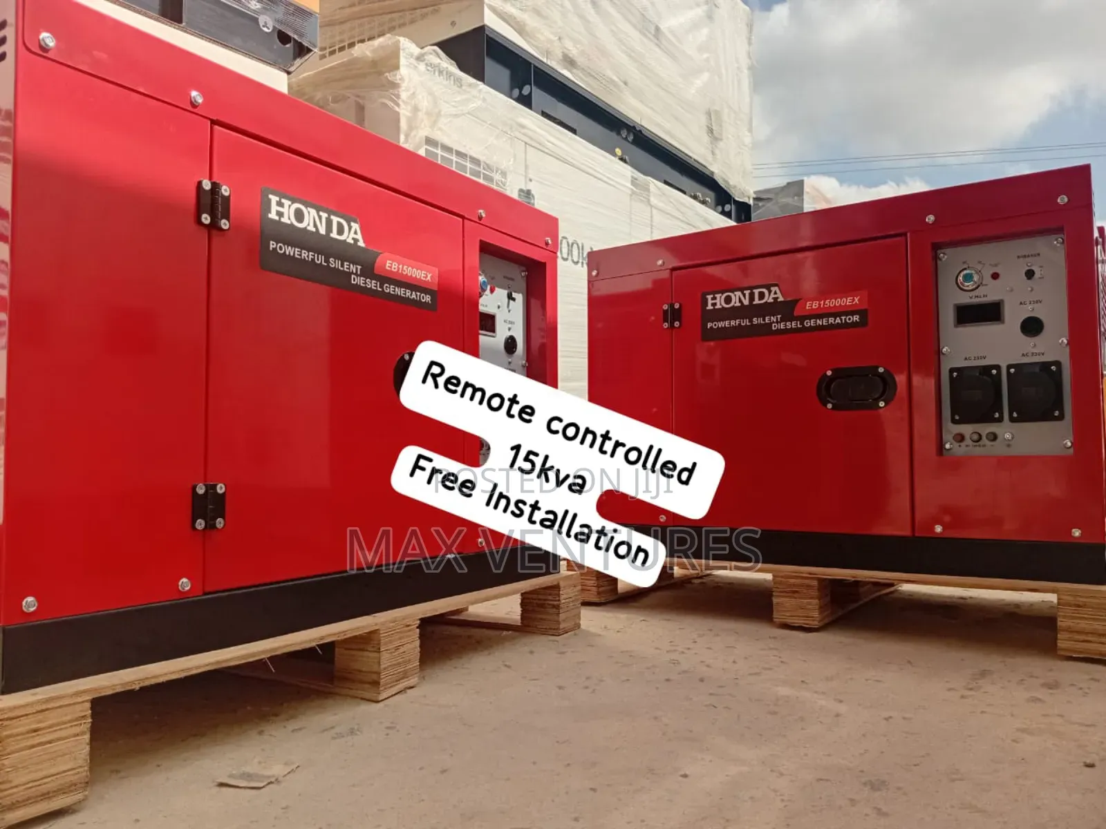 Honda 15kva Diesel Powered Light Up Your World
