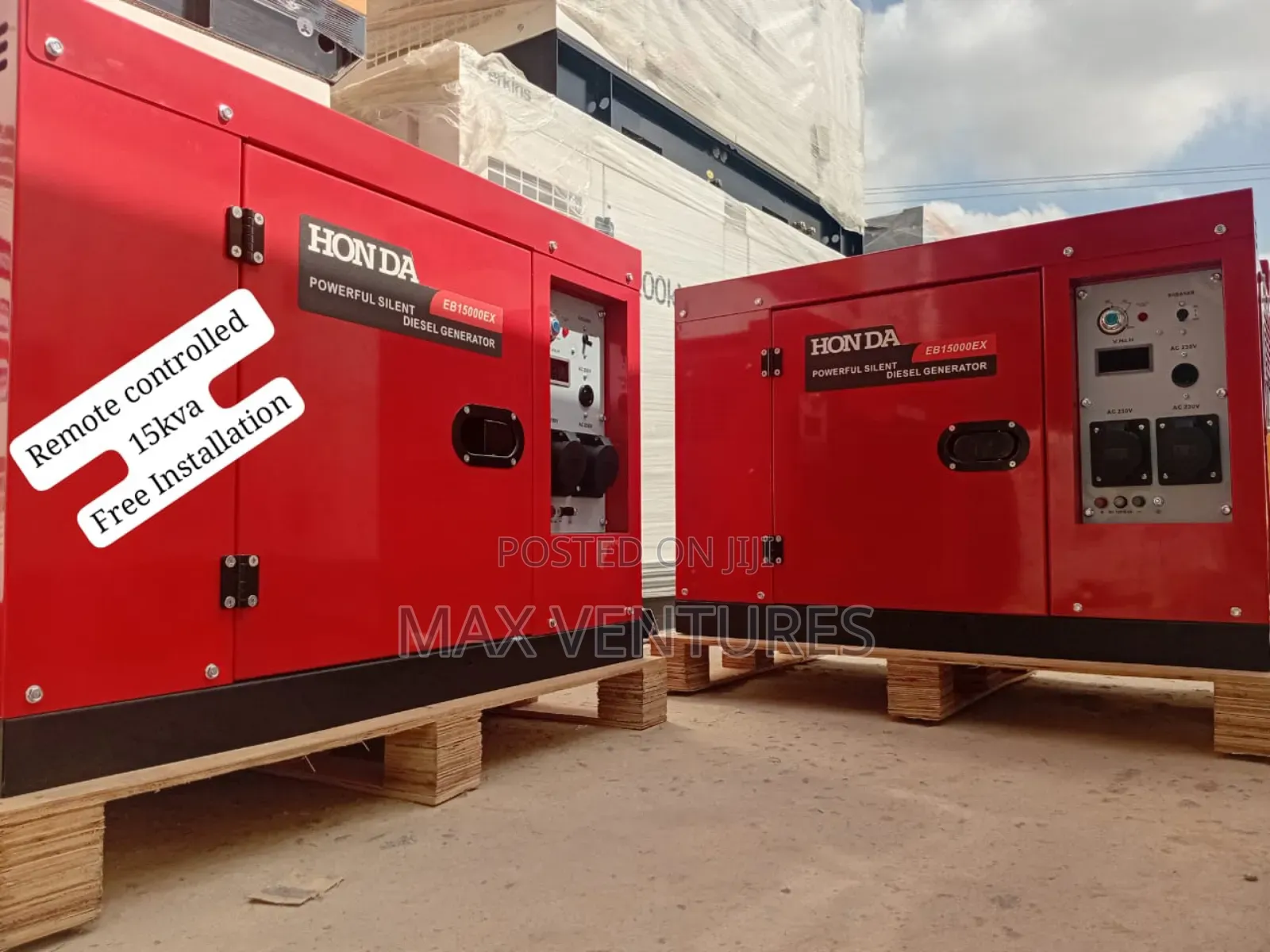 Honda New 15kva Diesel Generator Stay Powered
