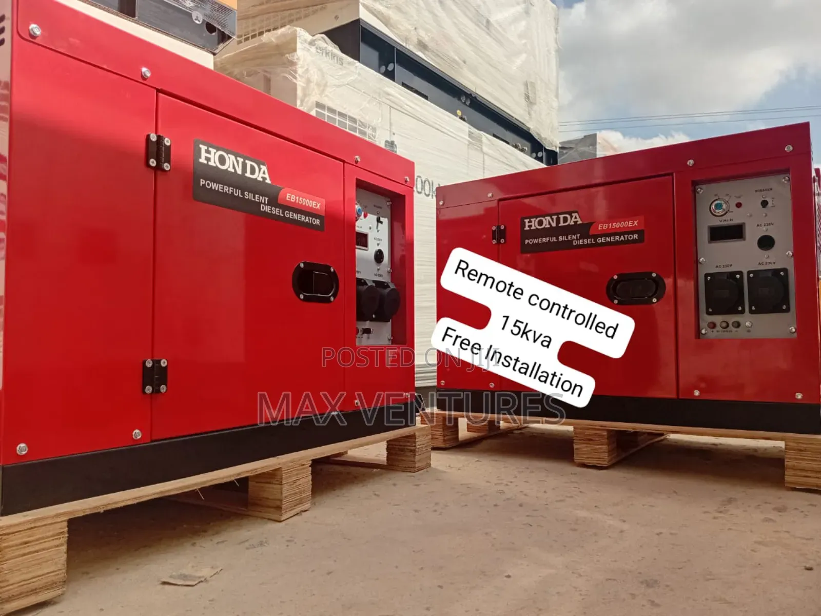 Honda 15kva Diesel Power to Perform Efficient