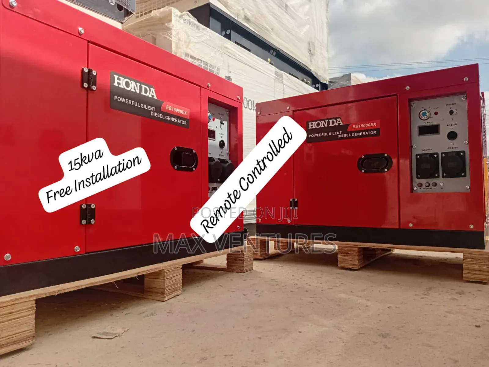 Honda 15kva Diesel Powered Industrial Genset