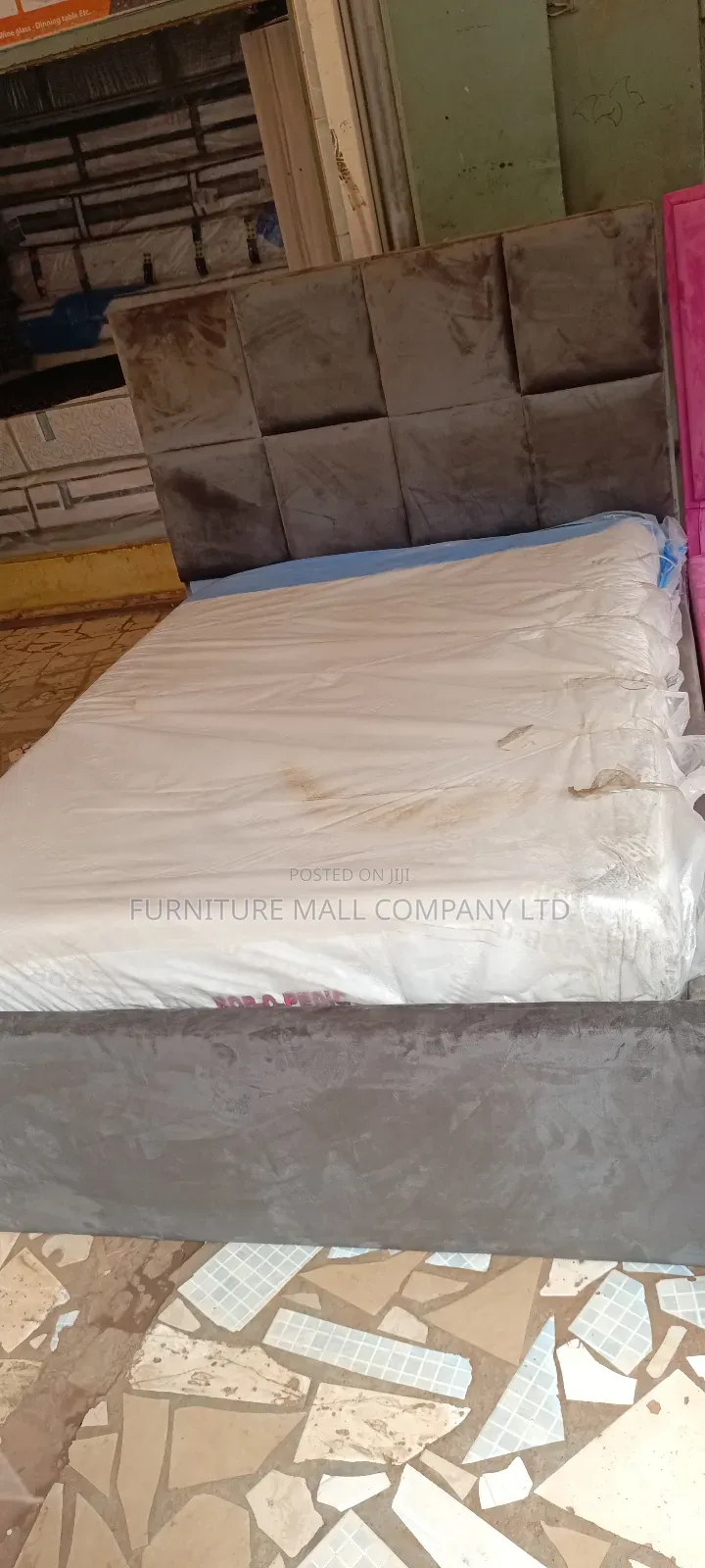 Sweet Double Mattress With Frame😊😊. Free Delivery