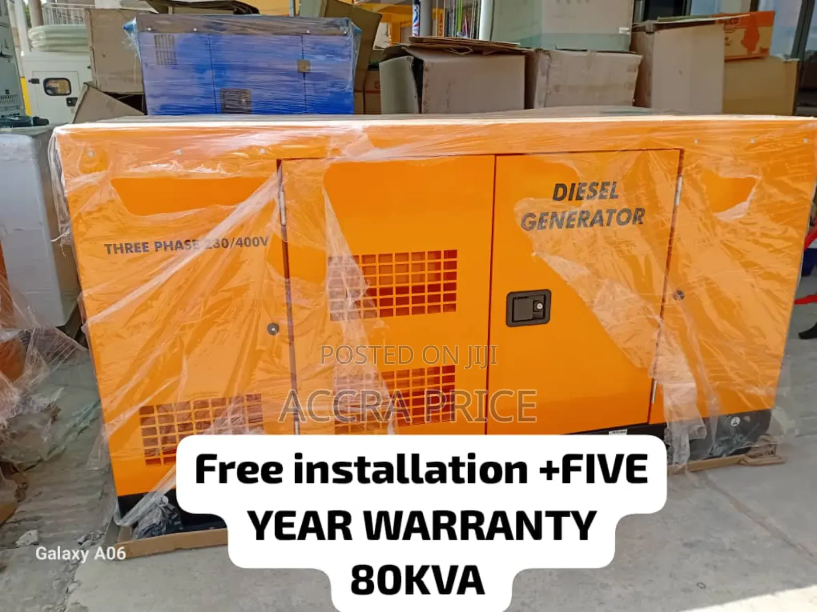 Contemporary 80kva Perkins Diesel Genset With Strong Battery