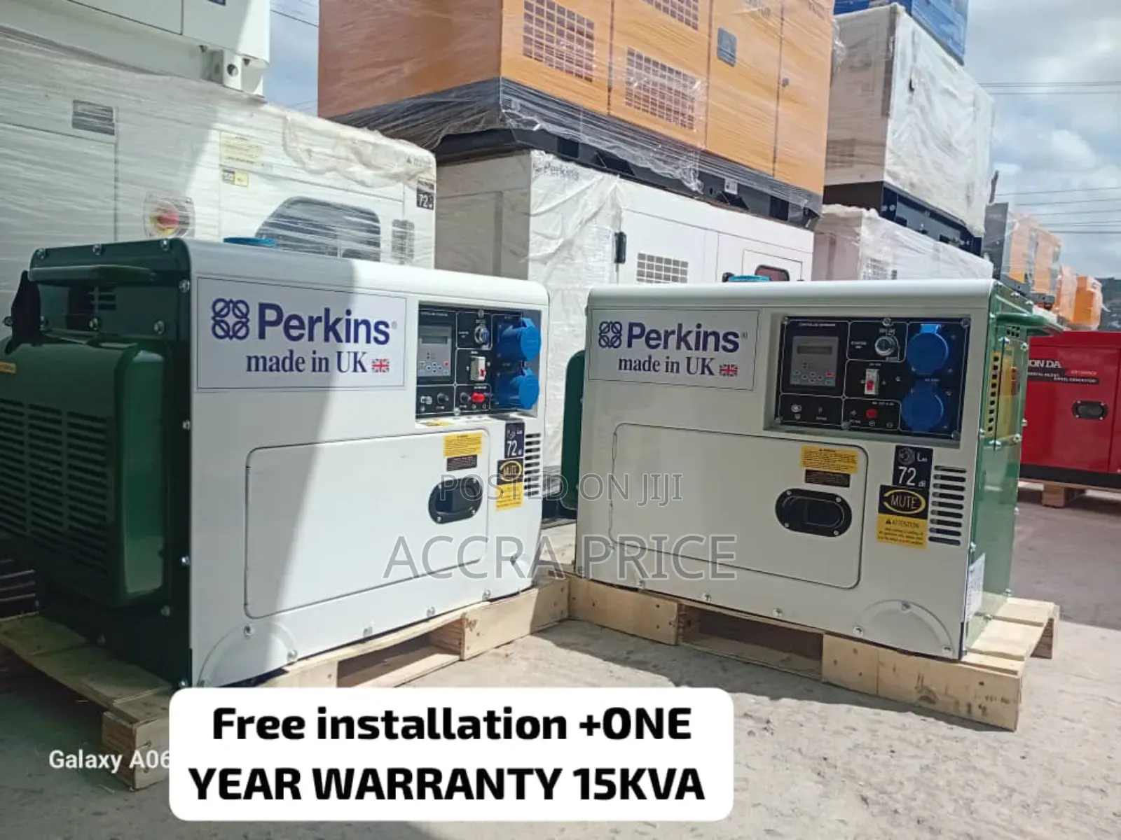 Contemporary 10kva Perkins Diesel Genset With Strong Battery