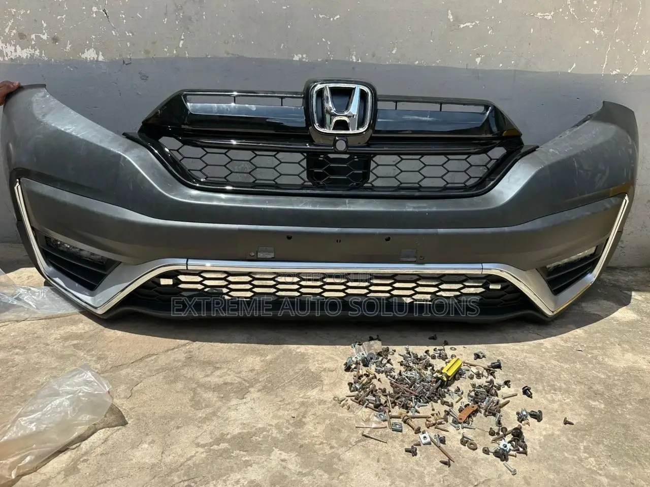 CRV Black Edition 22 Complete Front Bumper