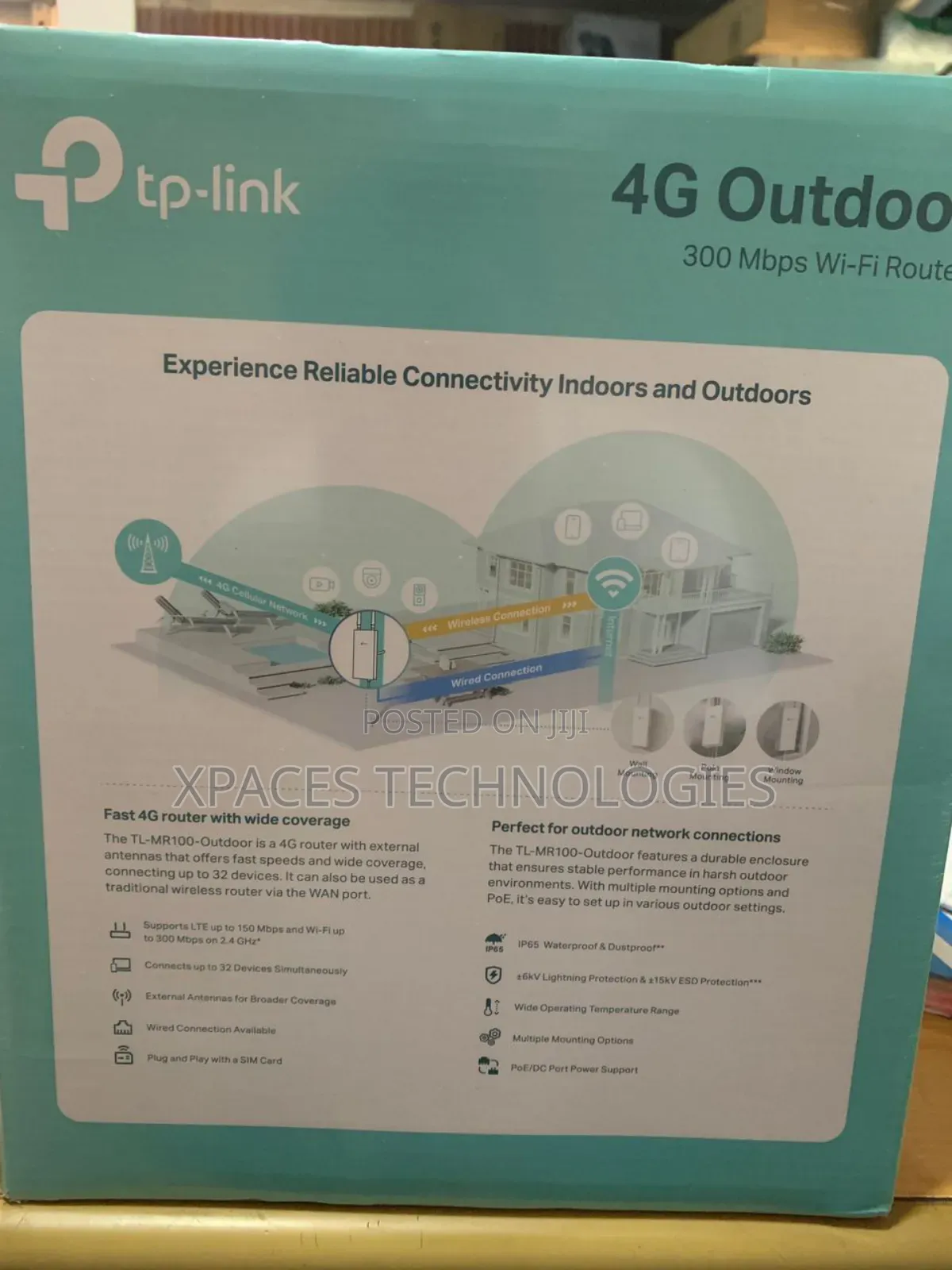 Tplink 4g Outdoor 300mbps Wifi Router
