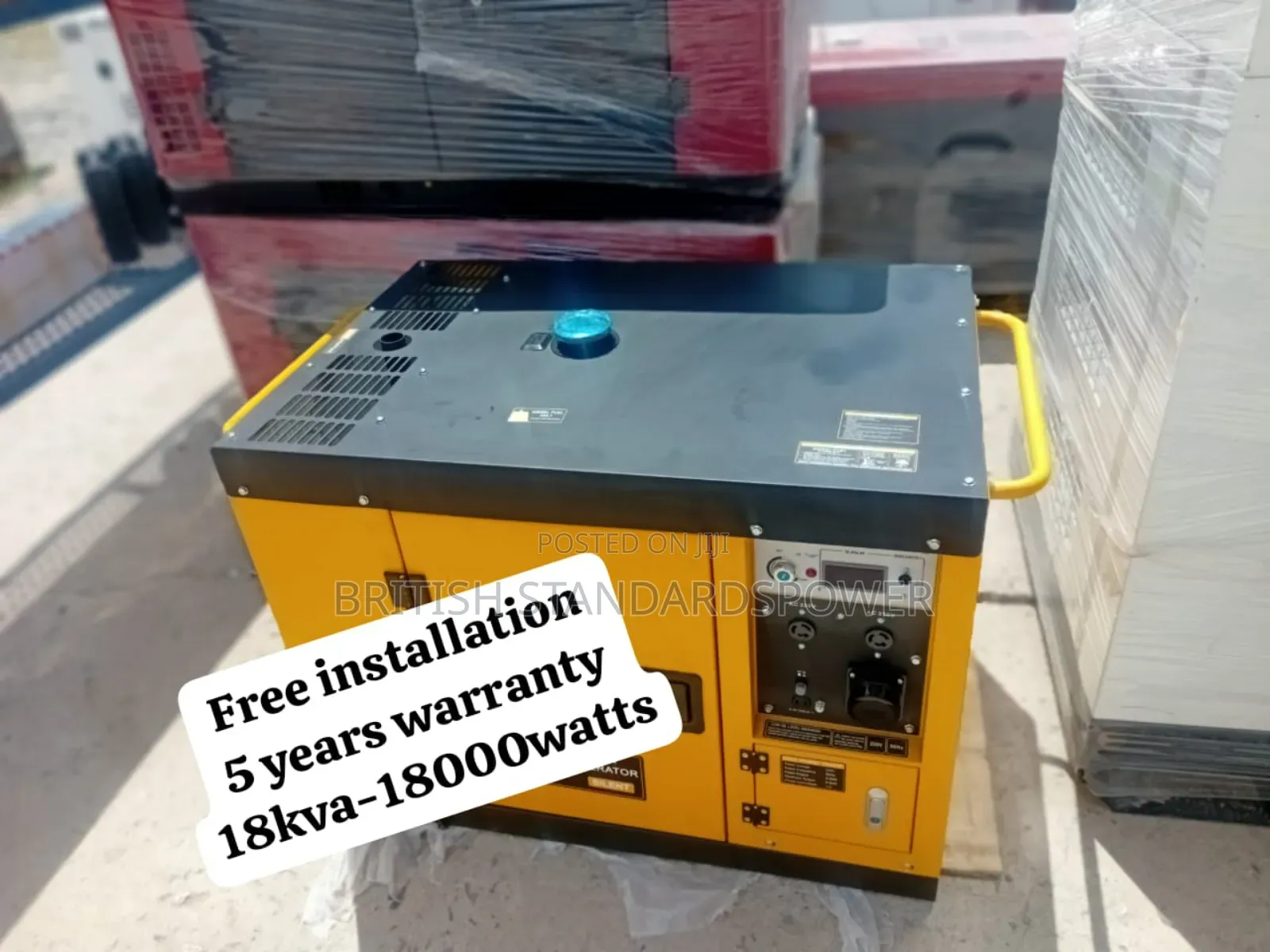Impervious 18kva Silent Diesel Powered Generator