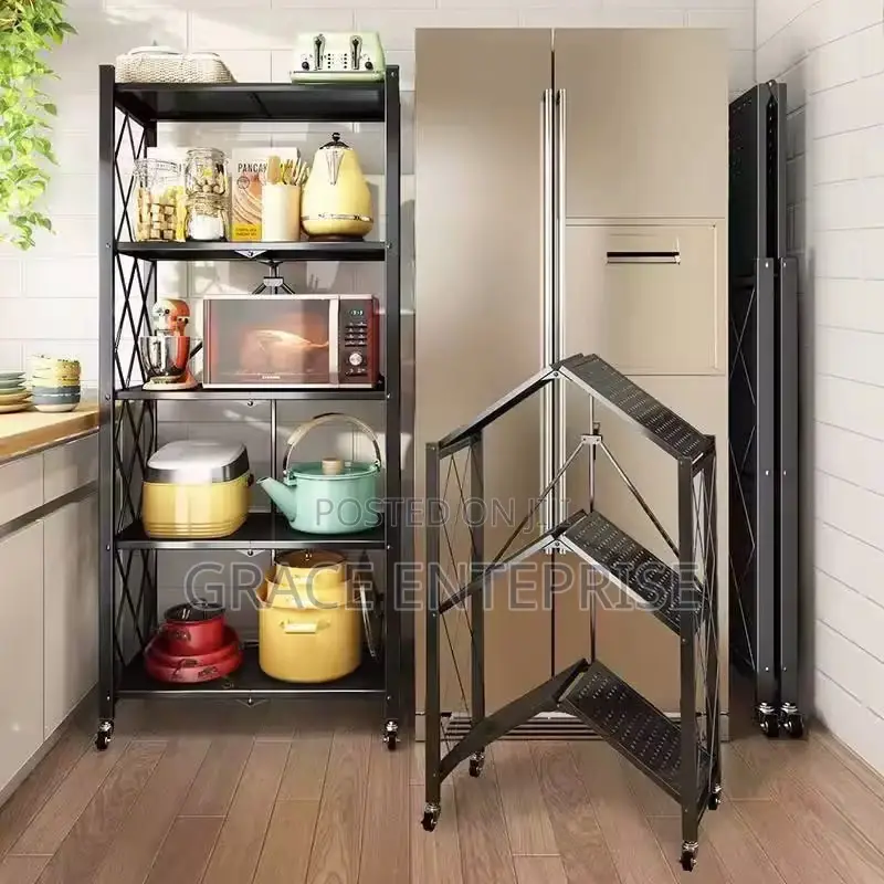 Affordable and Original 5 Tier Kitchen Shelves