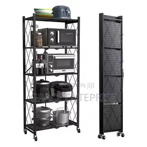 Quality 5 Tier Shelves Makes Ur Kitchen Looks Orderly