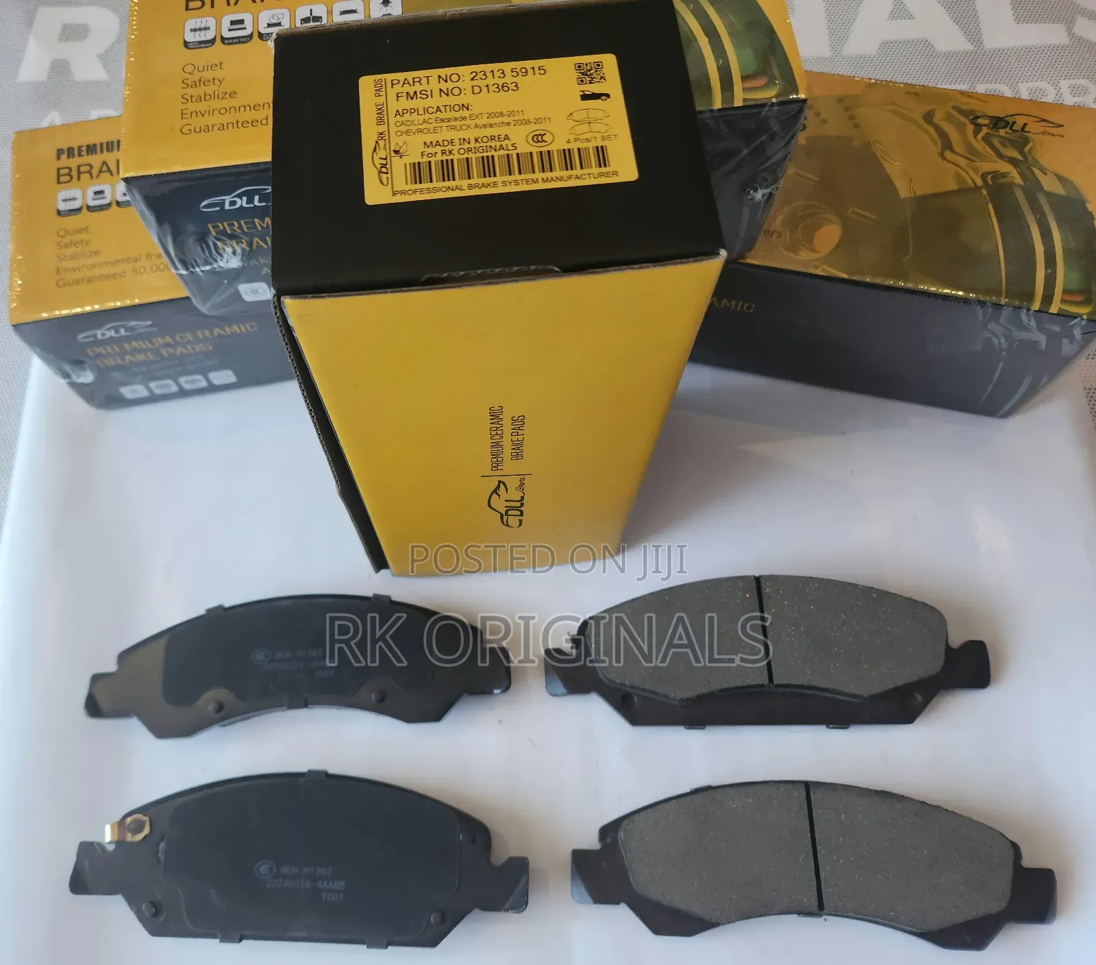 Escalade/Tahoe/Yukon 2015-2020 Ceramic Front Brake Pads