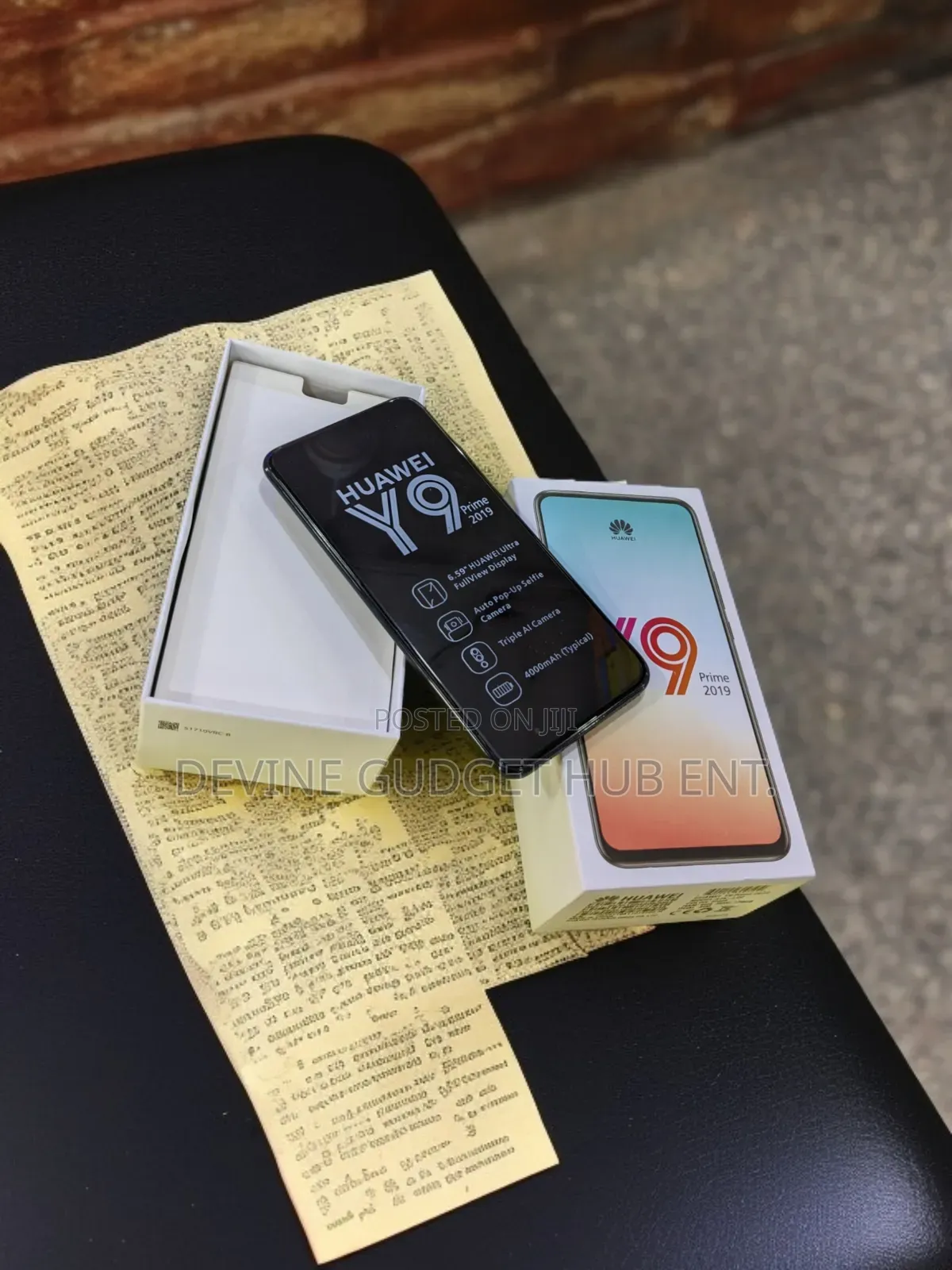 New Huawei Y9 Prime 2019 128 GB Silver