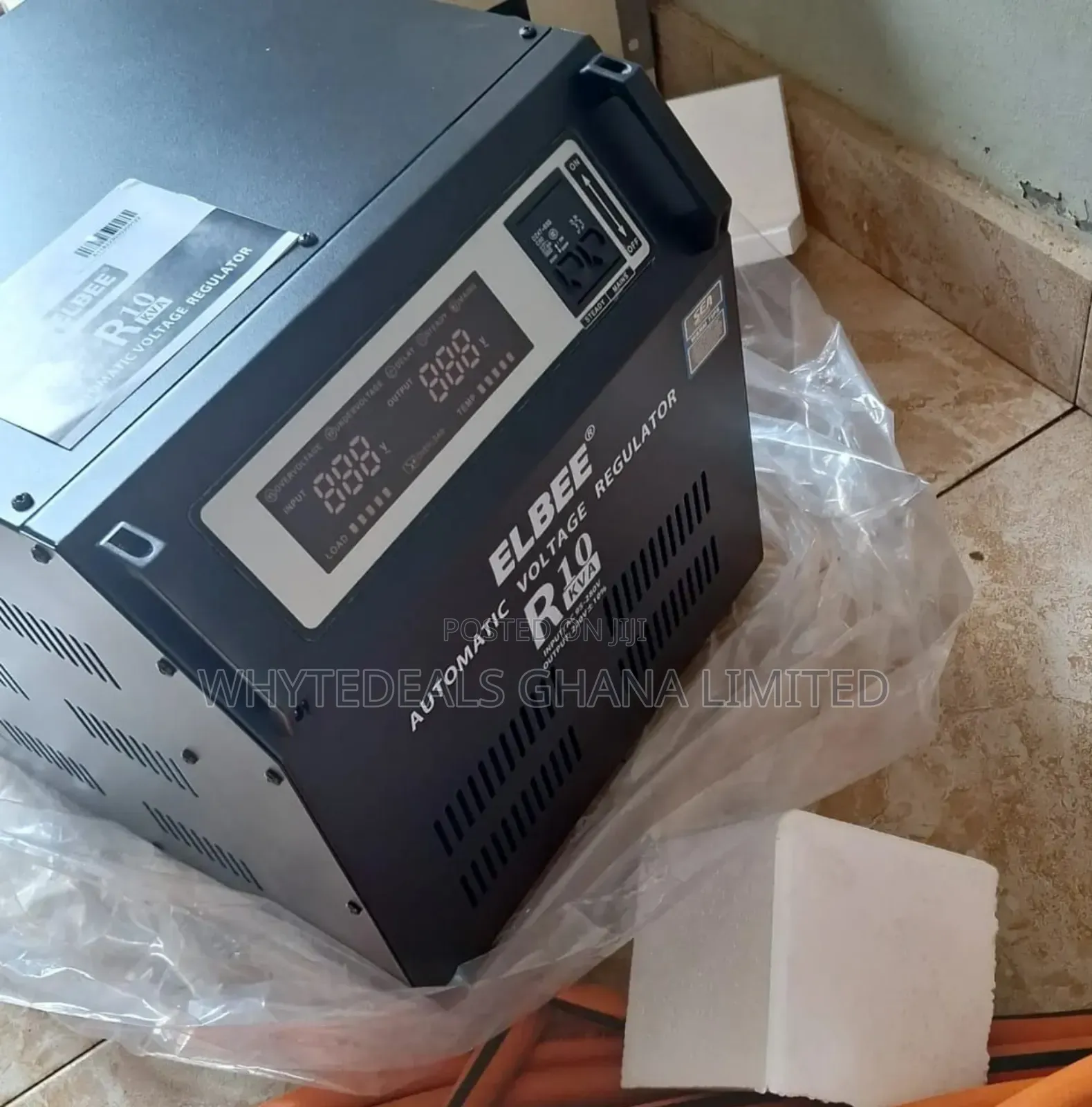 Elbee 10kva Automatic Voltage Regulator/Stabilizer 10000watt