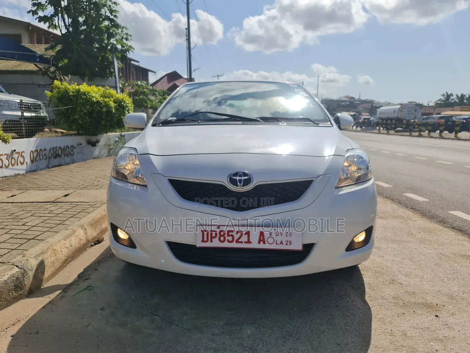 Toyota Belta 2012 White