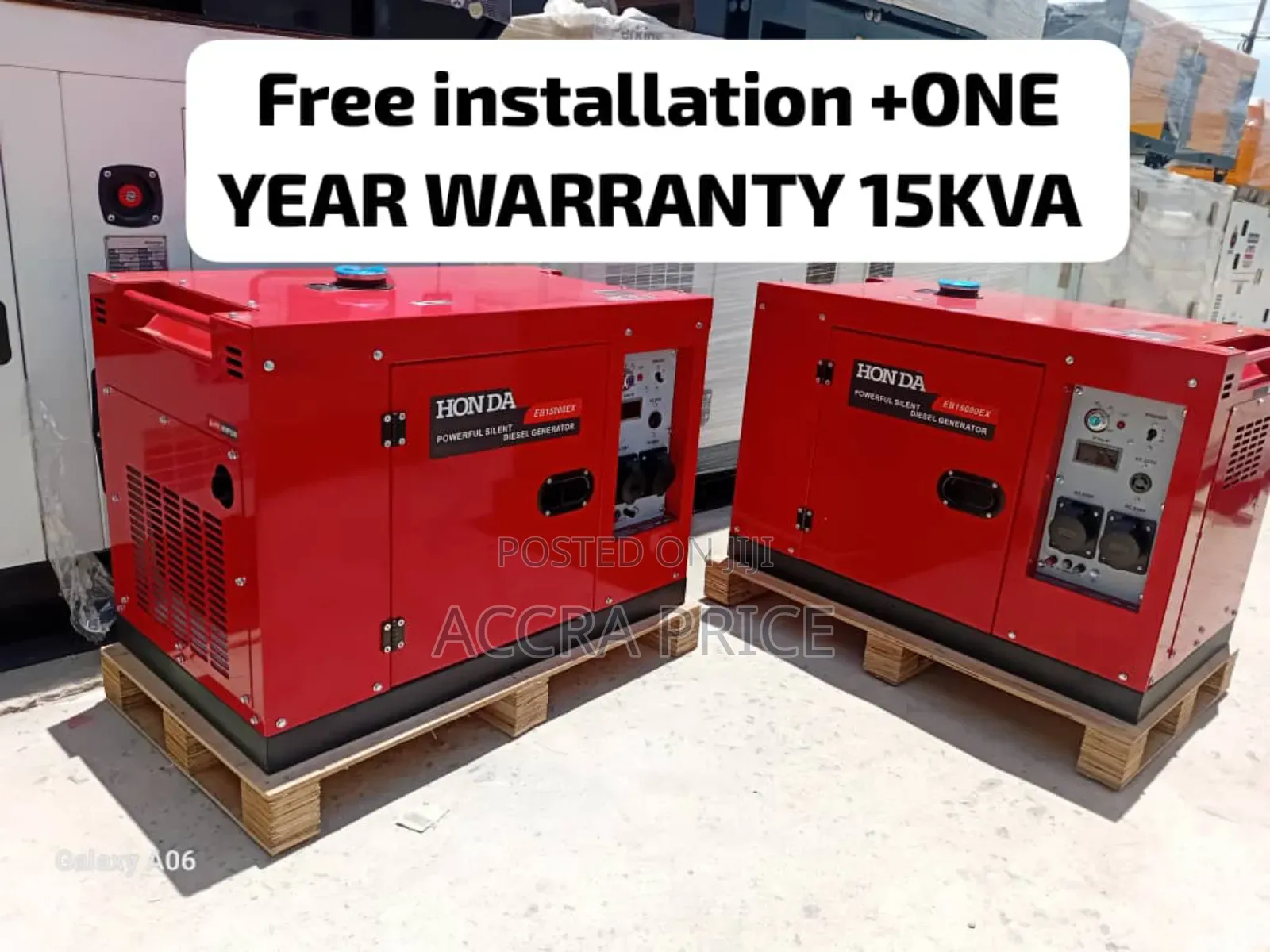 Purchase the Best Remote 15kva Honda Diesel Generator 15kw