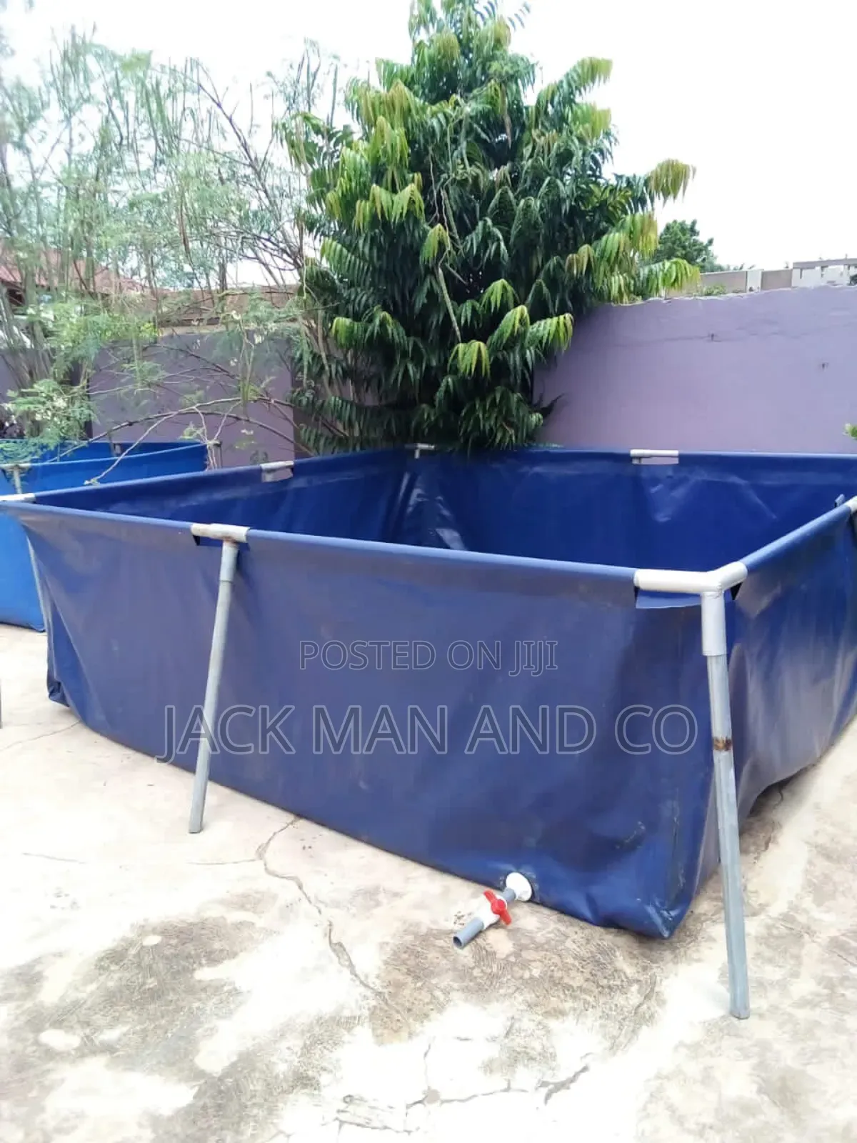Aquaponics Tarpaulin Pond