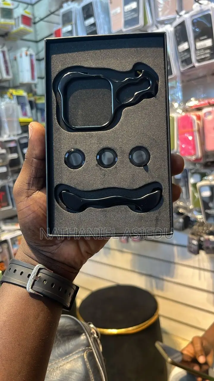 Alloy Frameless Metal Phone Case for iPhone