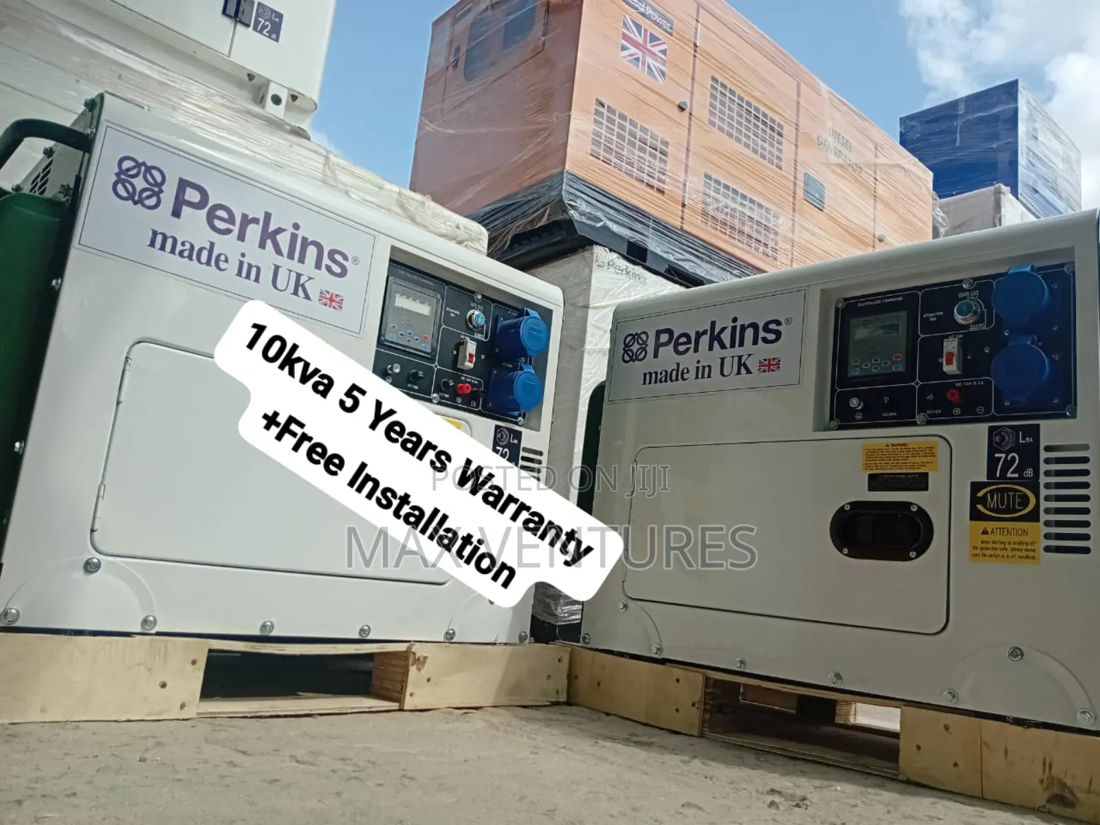 Perkins 10kva Diesel Silent the Power to Go Green