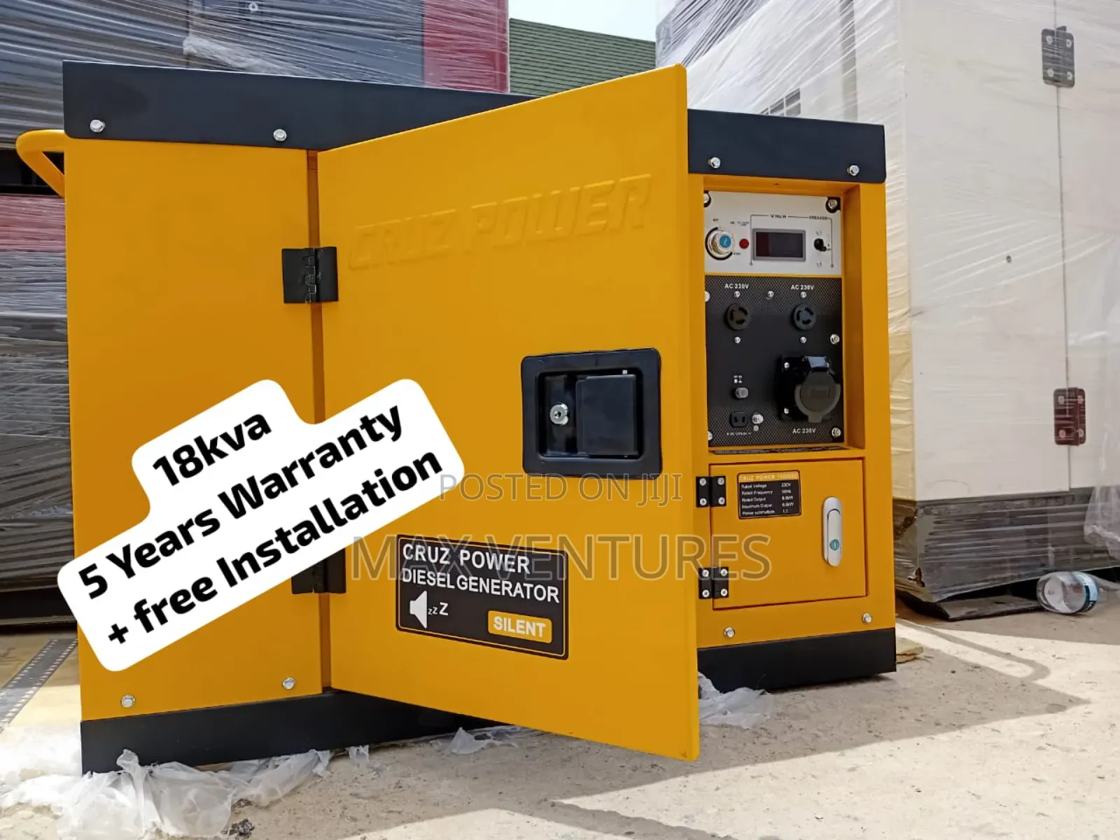 Cruz 18kva Diesel Generator the Power to Amaze