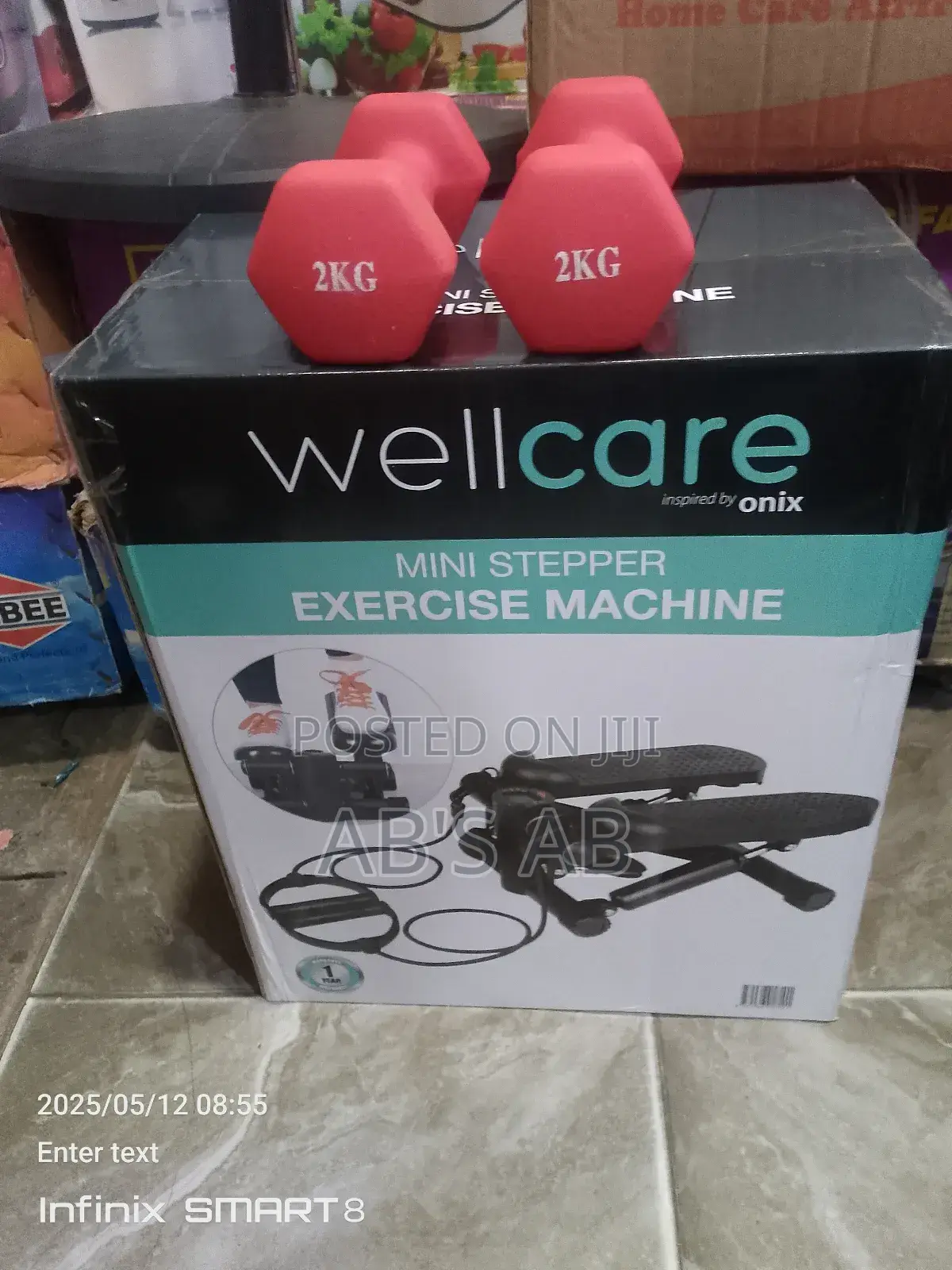 Mini Stepper With Dumbbell 2kg